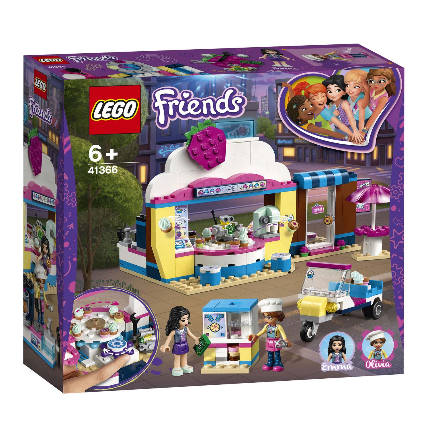 LEGO Friends 41366 Olivia's Cupcake Café