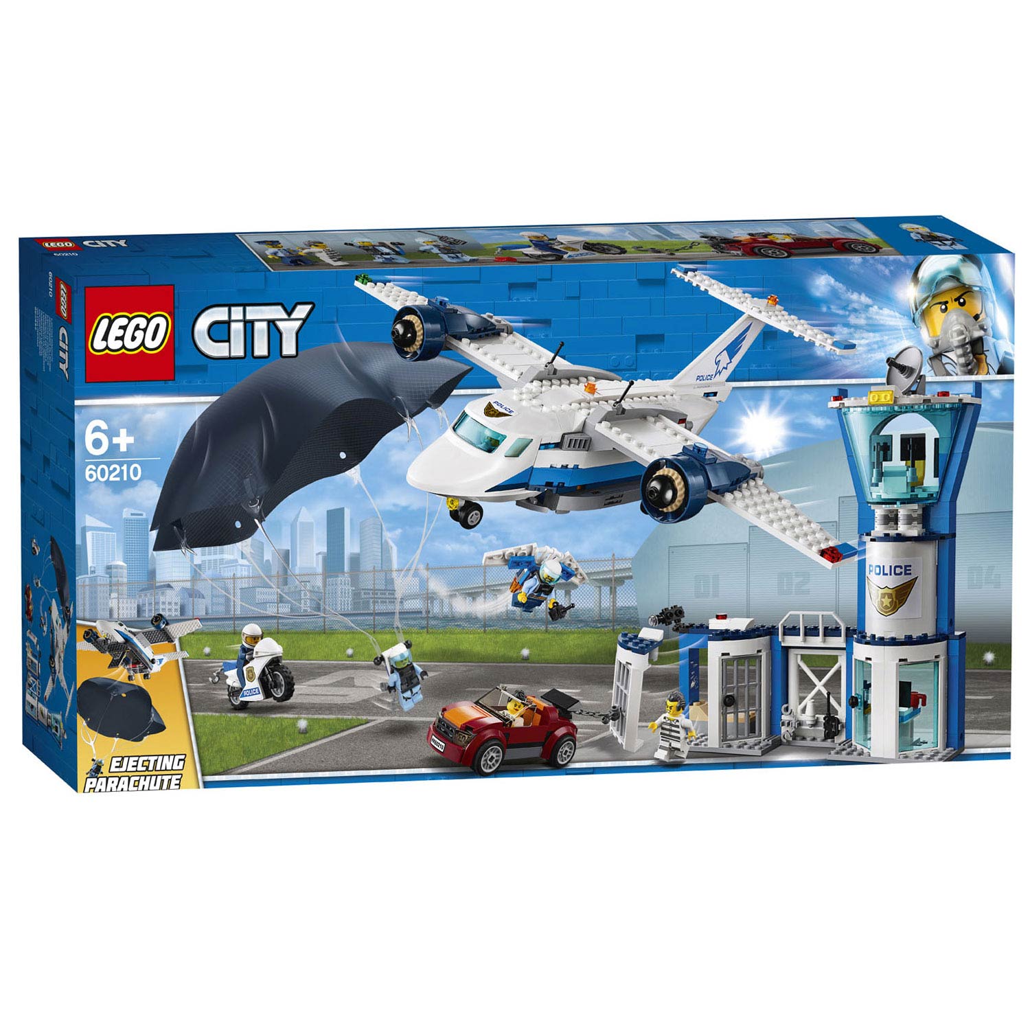 LEGO City 60210 Luchtpolitie Luchtmachtbasis