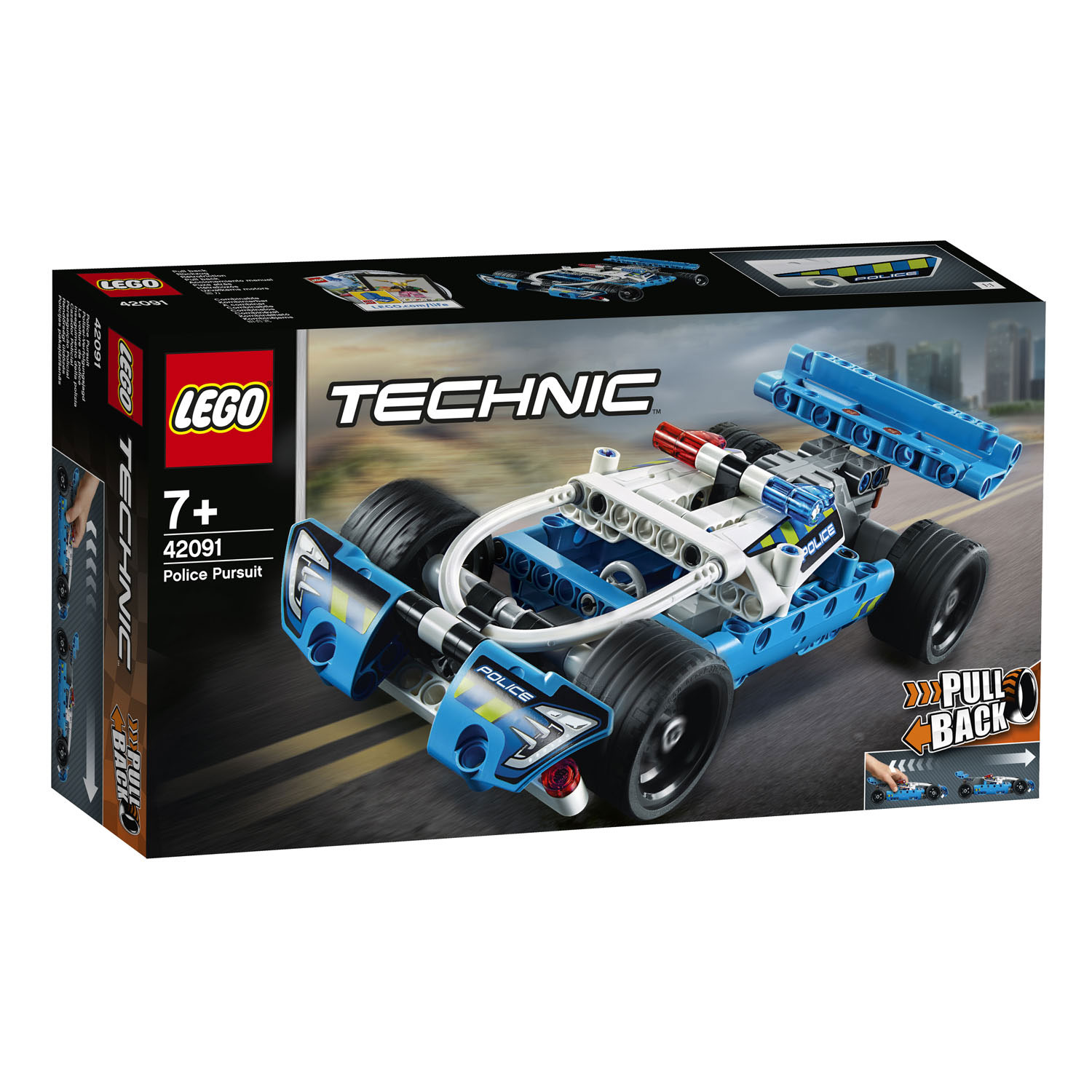 LEGO Technic 42091 Politie Achtervolging