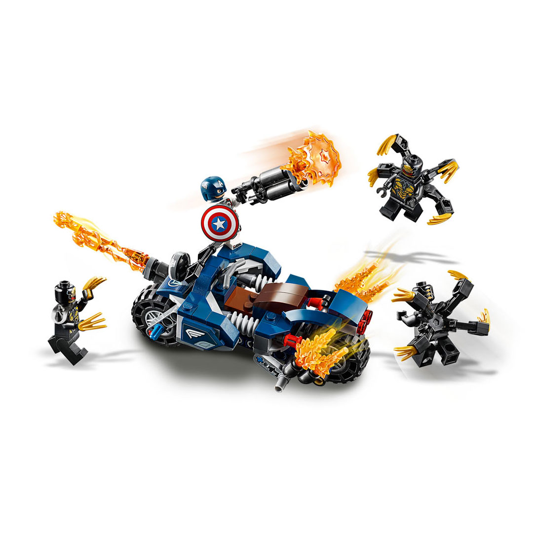 Lego Super Heroes 76123 Captain America Aanval Outriders