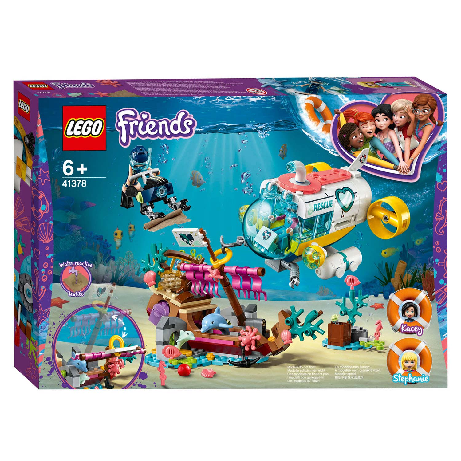 LEGO Friends 41378 Dolfijnen Reddingsactie