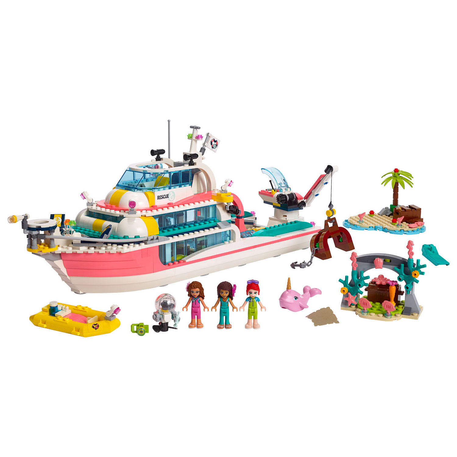 LEGO Friends 41381 Reddingsboot