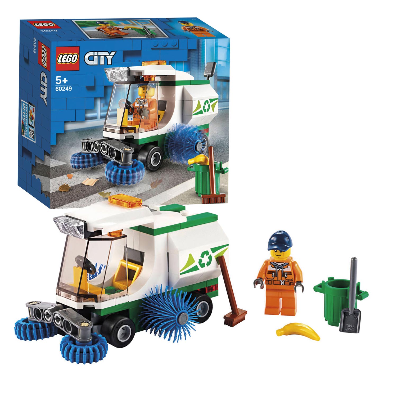LEGO City 60249 Straatveegmachine