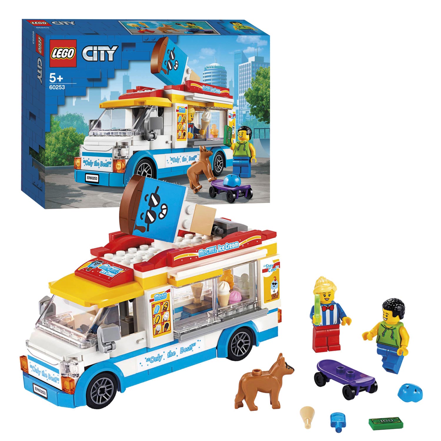 kompas pedaal beweeglijkheid LEGO City 60253 IJswagen online kopen? | Lobbes Speelgoed