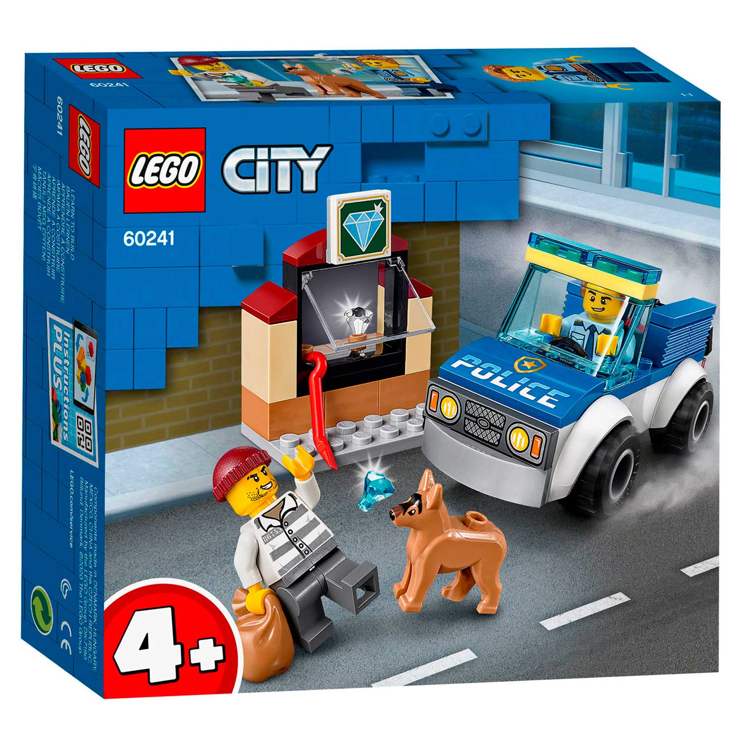 LEGO City 60241 Politie Hondenpatrouille