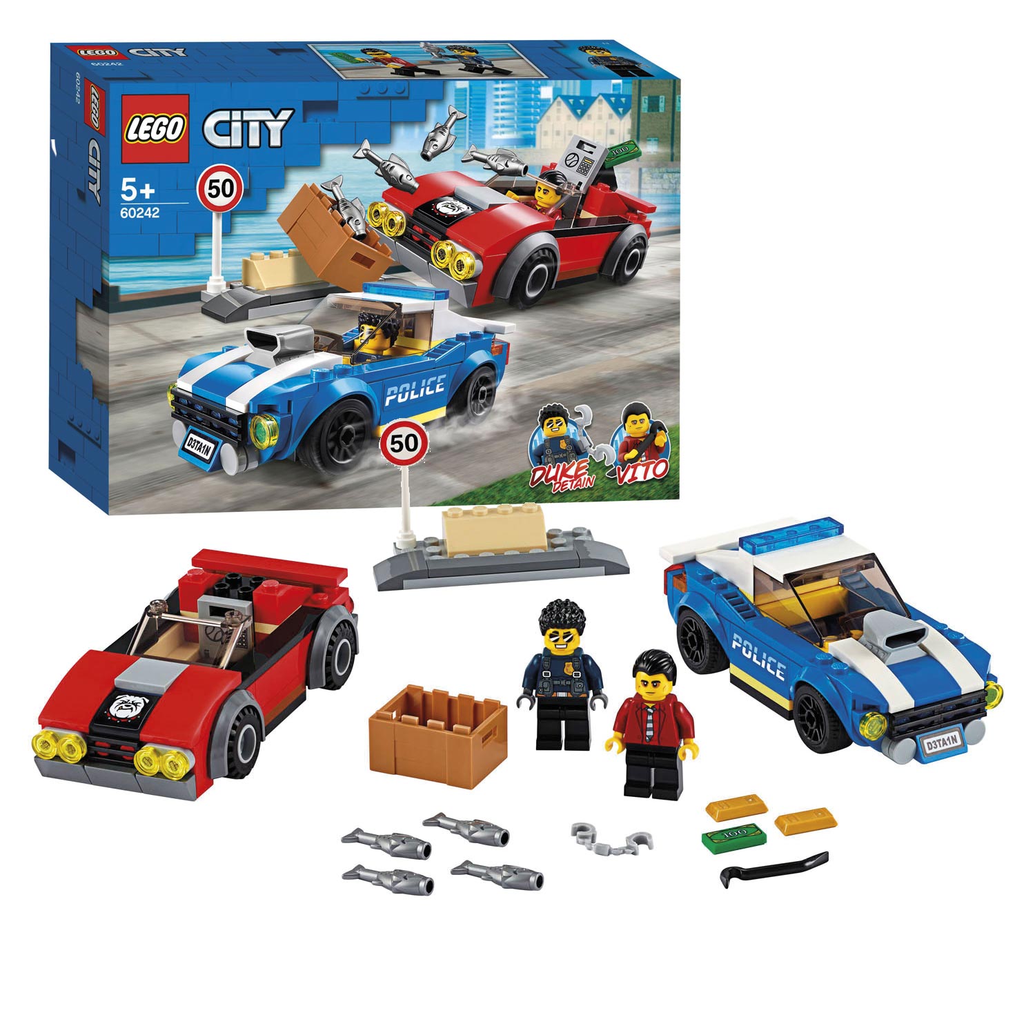 LEGO City 60242 Politiearrest op de Snelweg