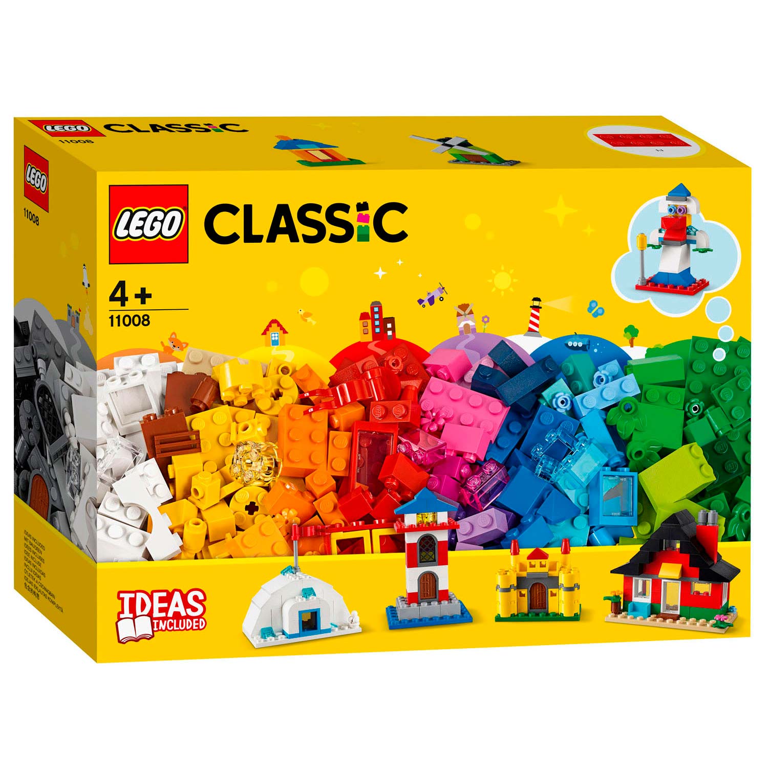 Bemiddelen Vuil Kelder LEGO Classic 11008 Stenen &amp; Huizen online kopen | Lobbes Speelgoed