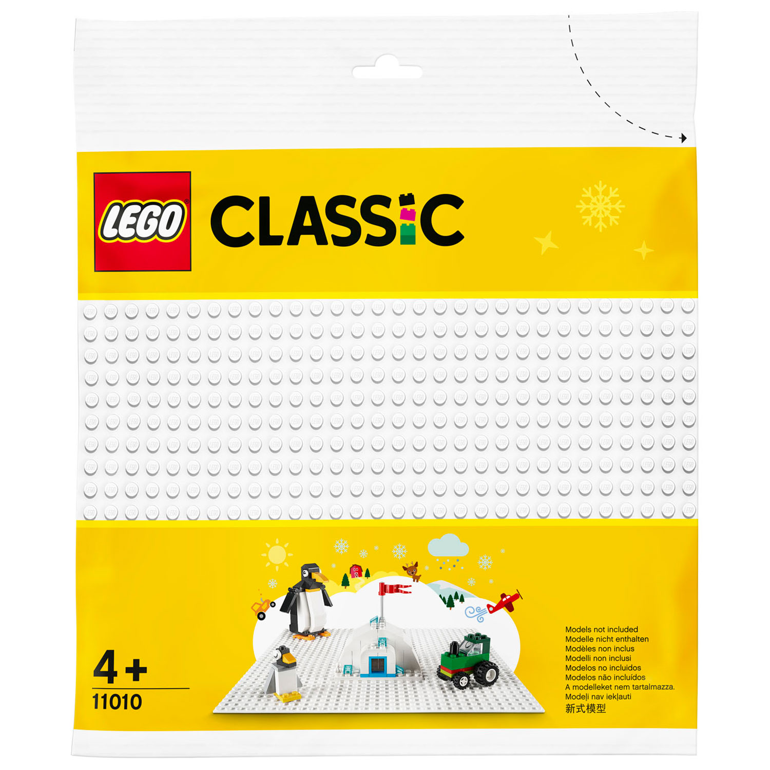LEGO Classic 11010 Weiße Bauplatte