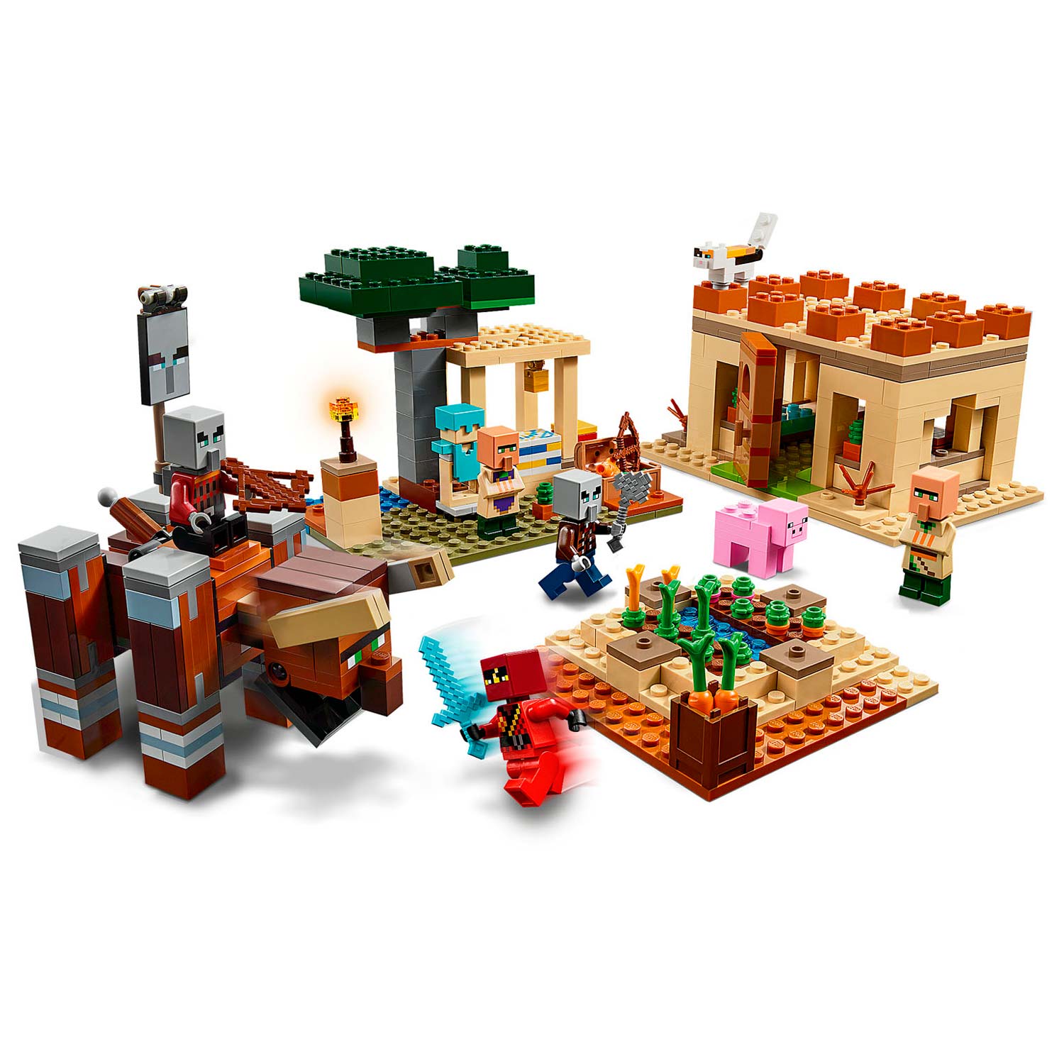 LEGO Minecraft 21160 De Illager Overval