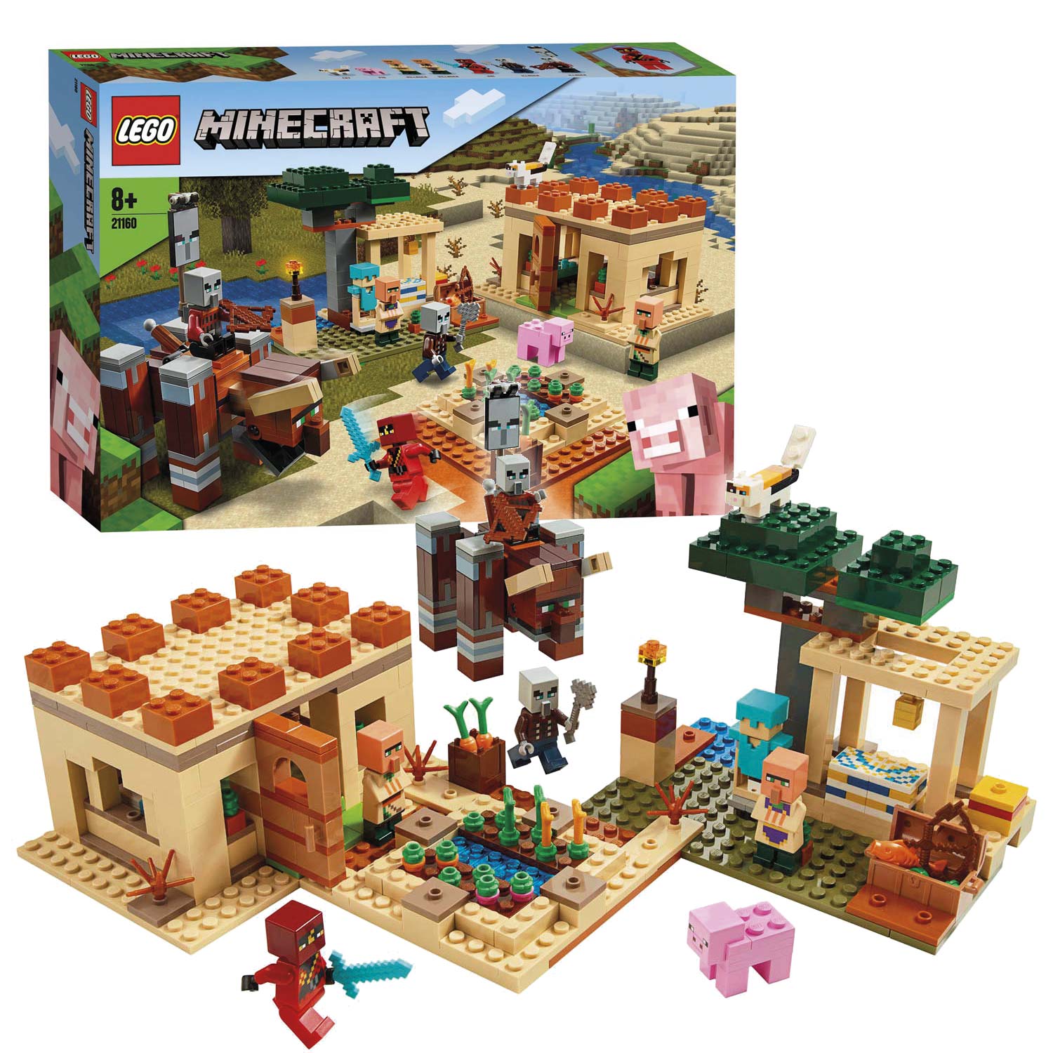 LEGO Minecraft 21160 Illager Overval online kopen Lobbes