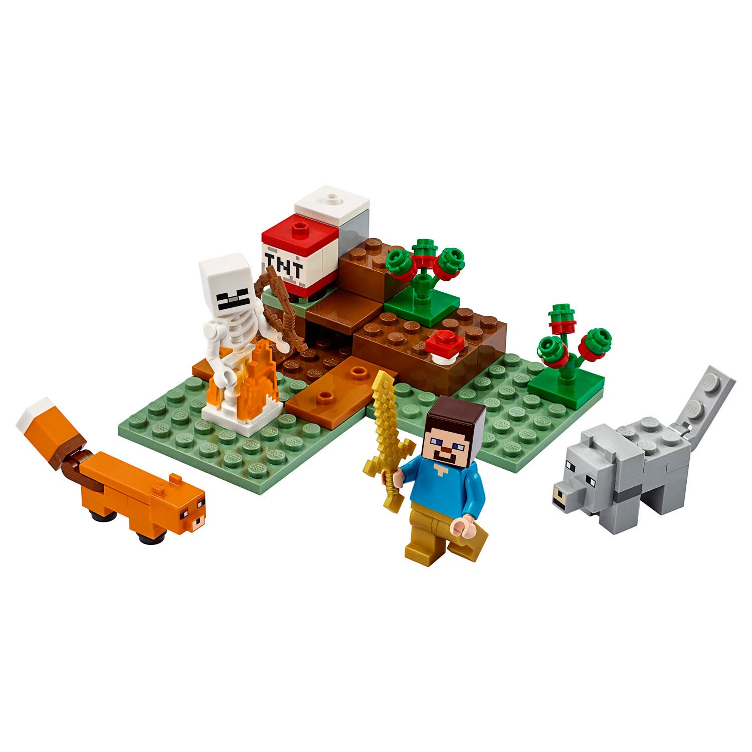 LEGO Minecraft 21162 Het Taiga Avontuur