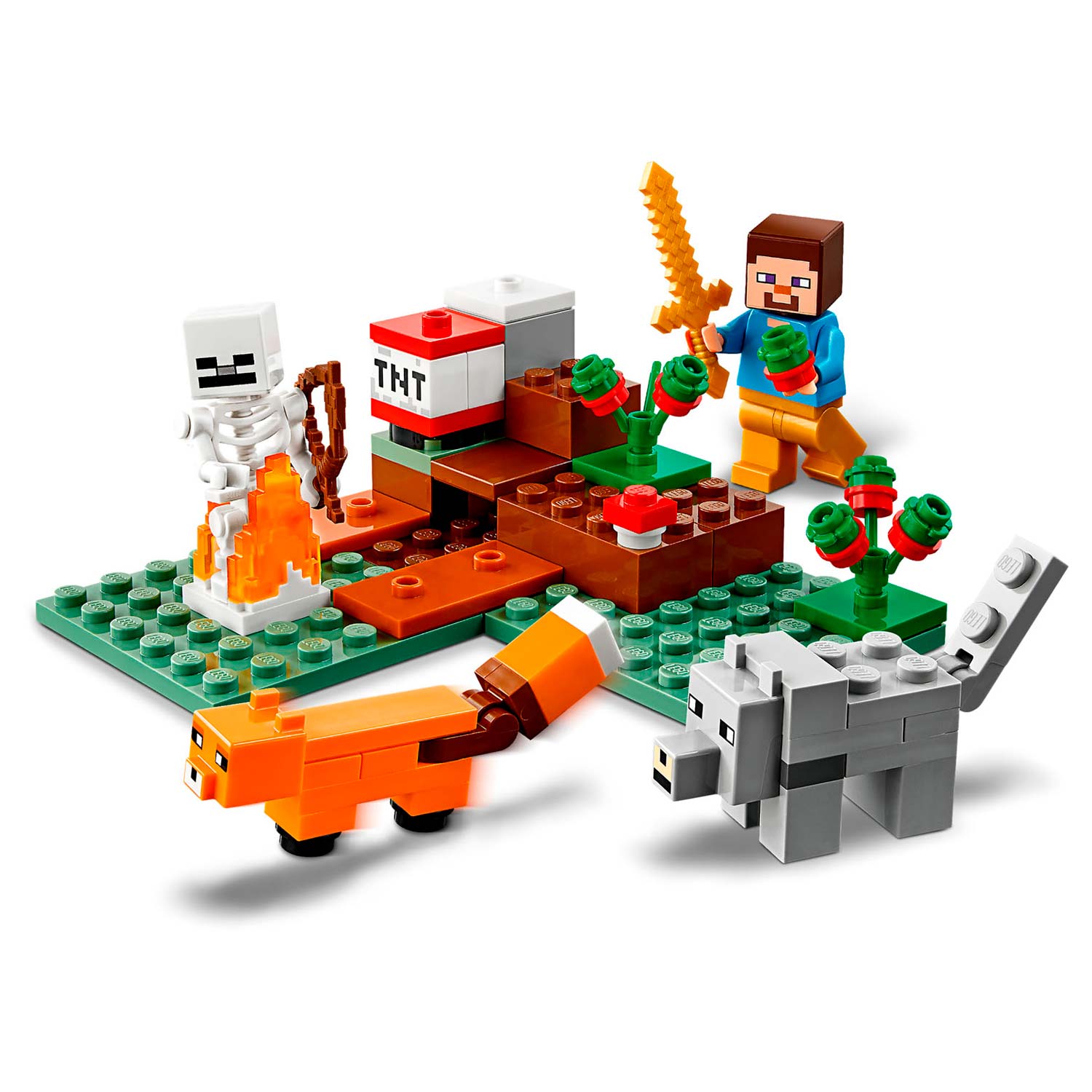 LEGO Minecraft 21162 Het Taiga Avontuur