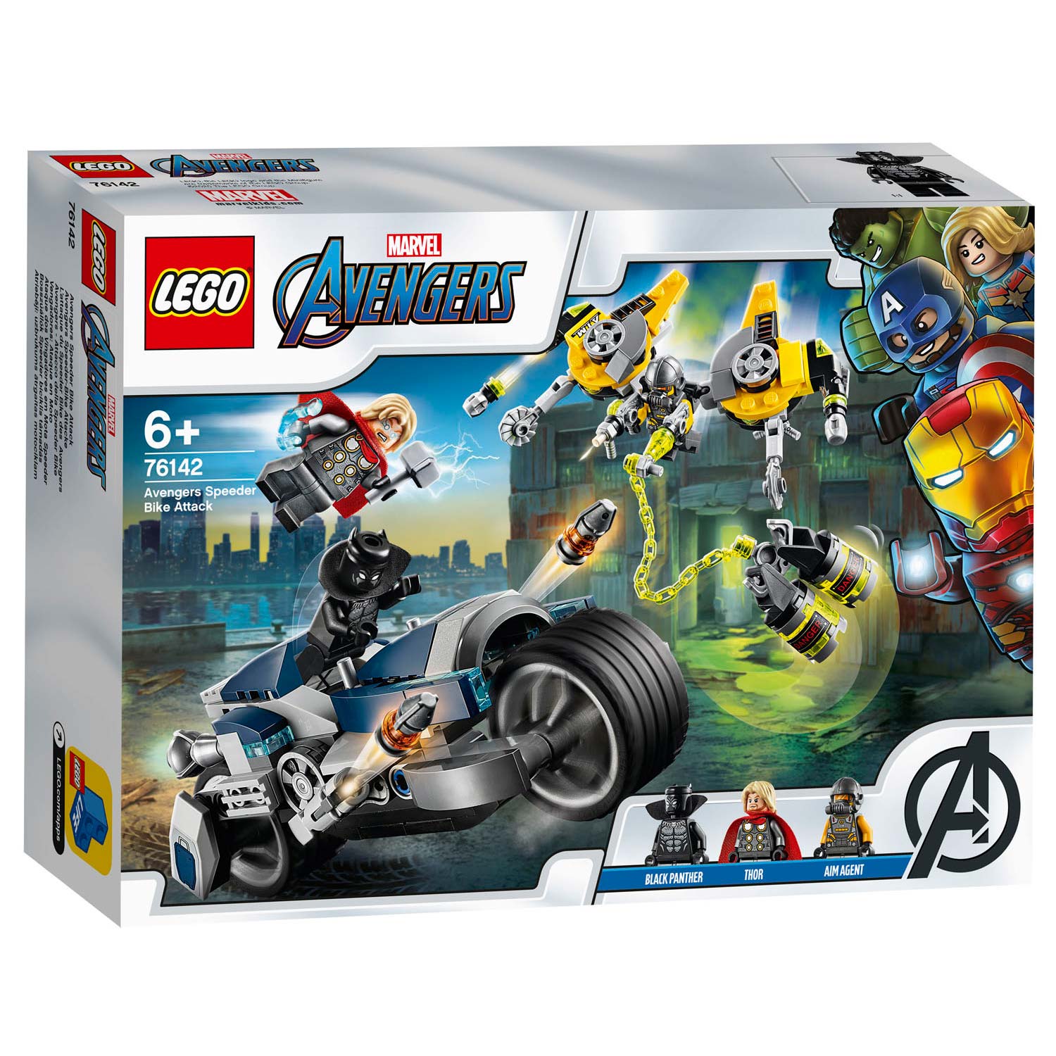 LEGO Super Heroes 76142 Avengers Speeder Bike Aanval