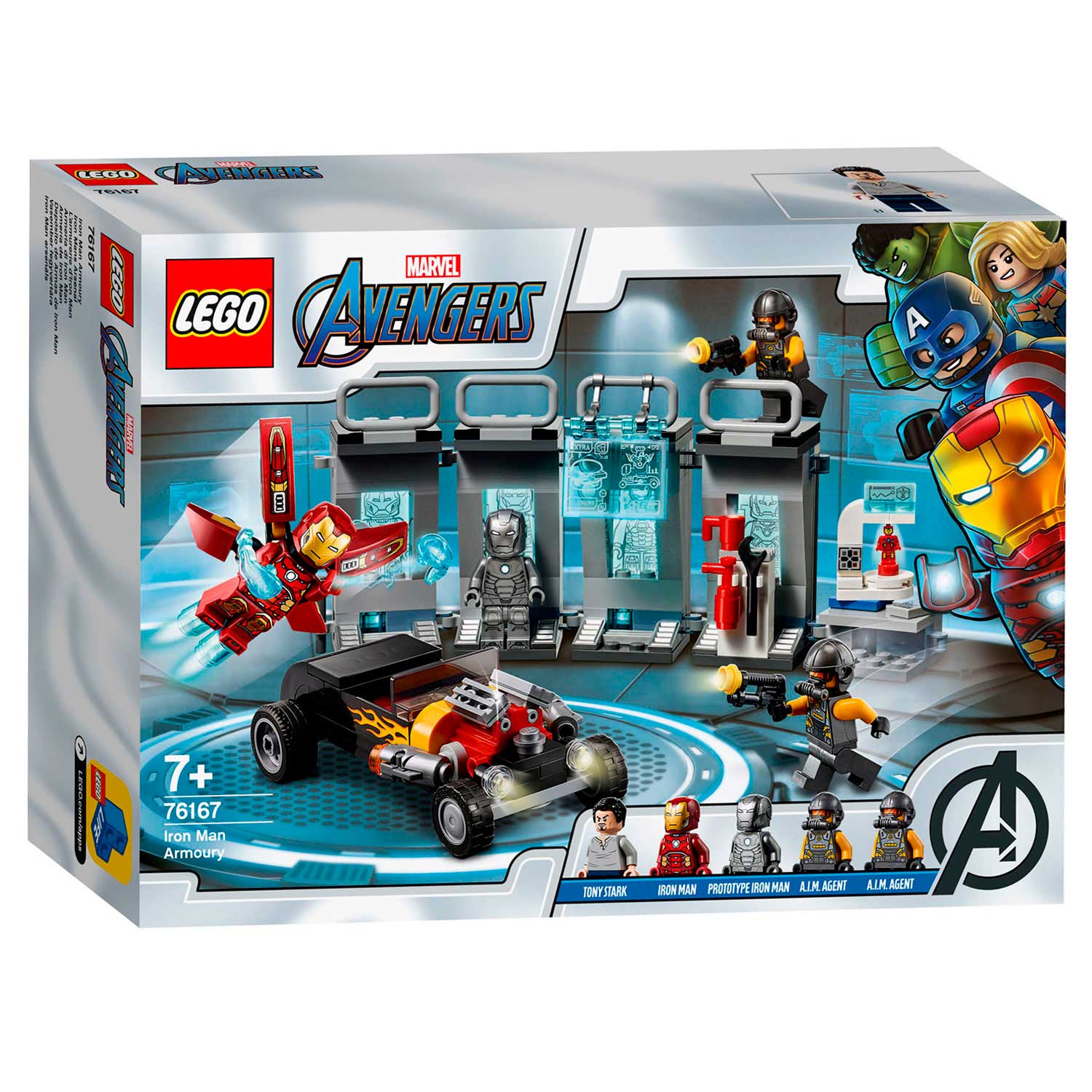 LEGO Marvel Super Heroes 76167 Iron Man Wapenkamer