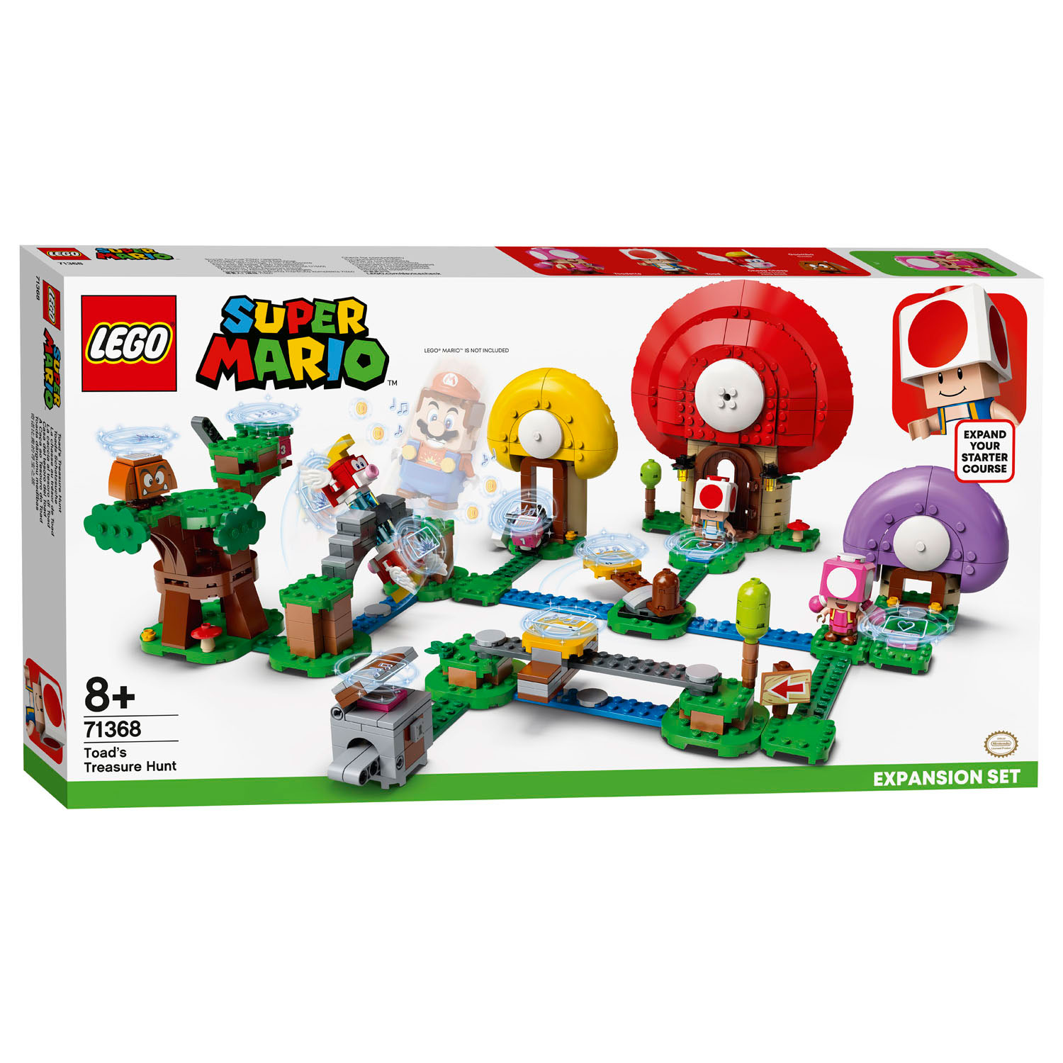 LEGO Super Mario 71368 Uitbreidingsset: Toads schattenjacht