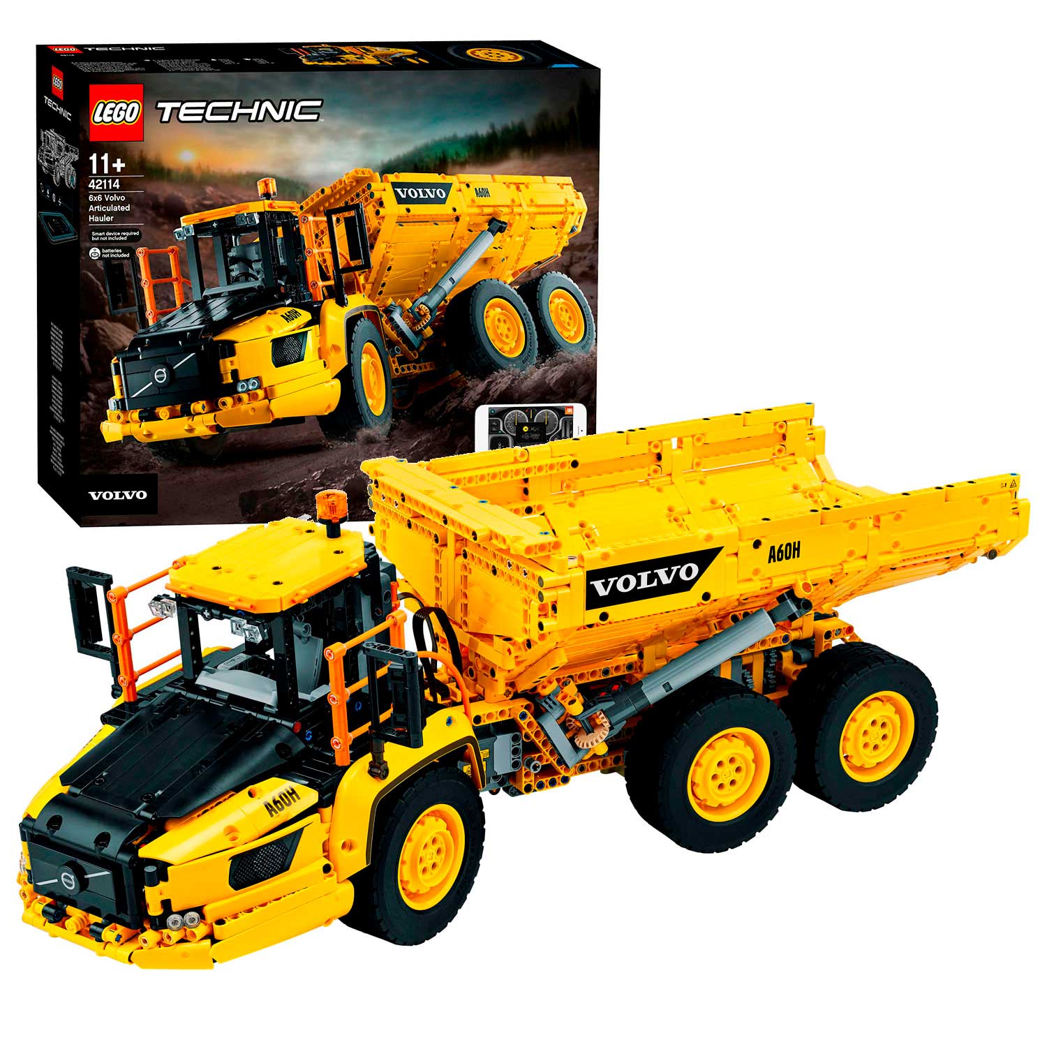 LEGO Technic 42114 Volvo 6x6 Truck met Kieptrailer