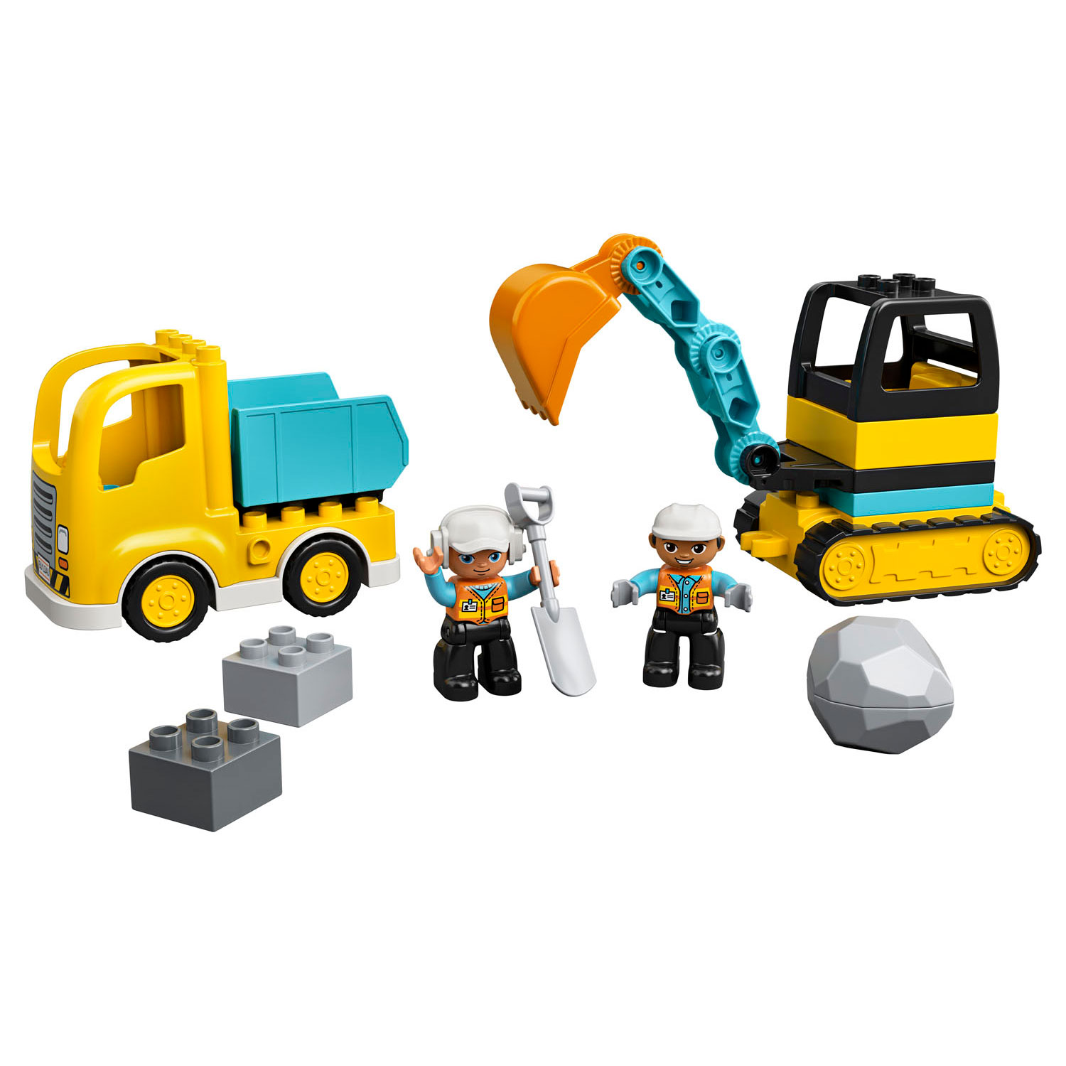LEGO Duplo 10931 La pelle en camion avec chenilles