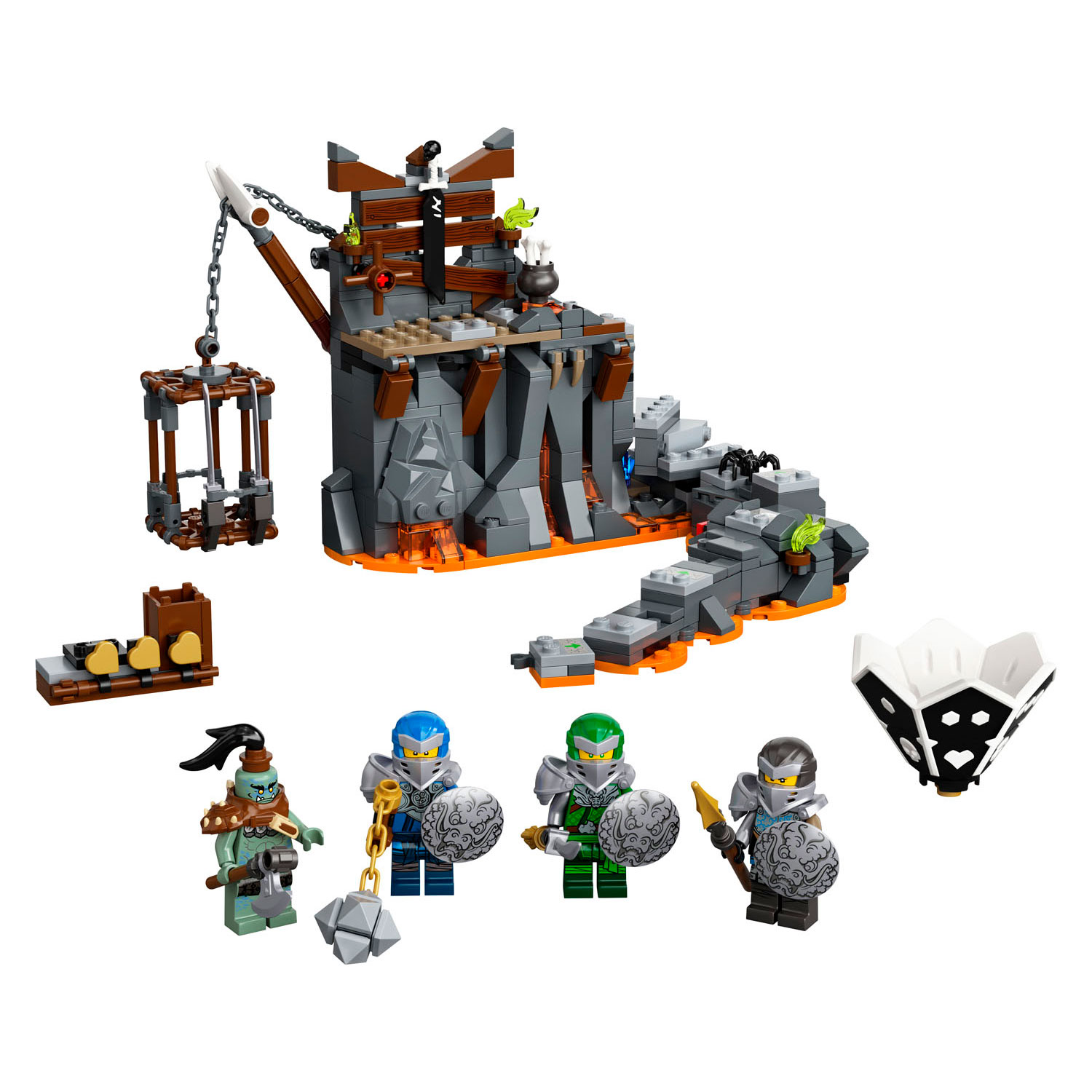 LEGO Ninjago 71717 Reis naar de Kerkers van Skull