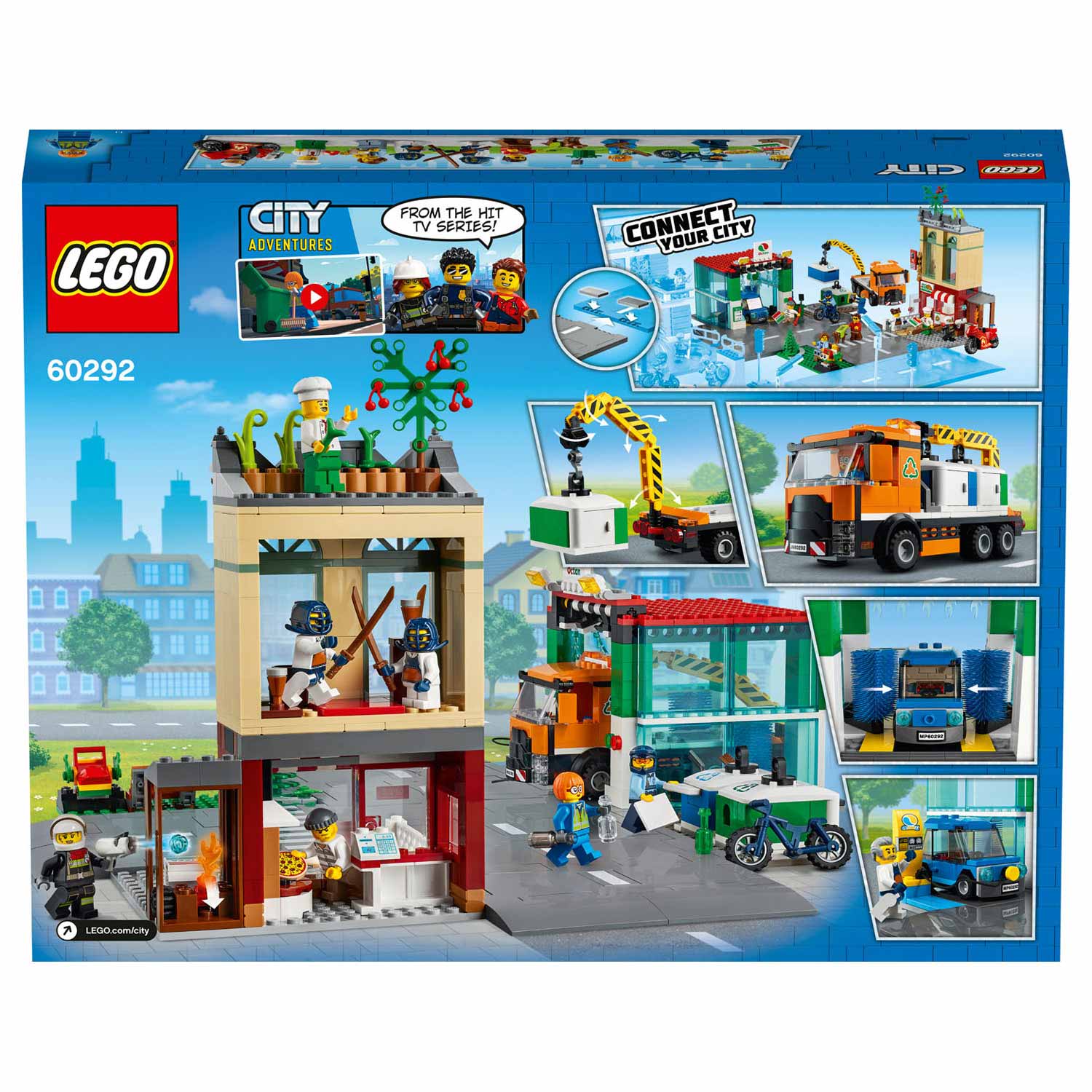LEGO City Town 60292 Stadscentrum