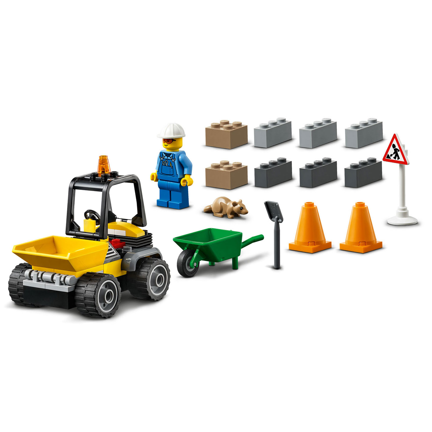 LEGO City 60284 Straßenbau-LKW