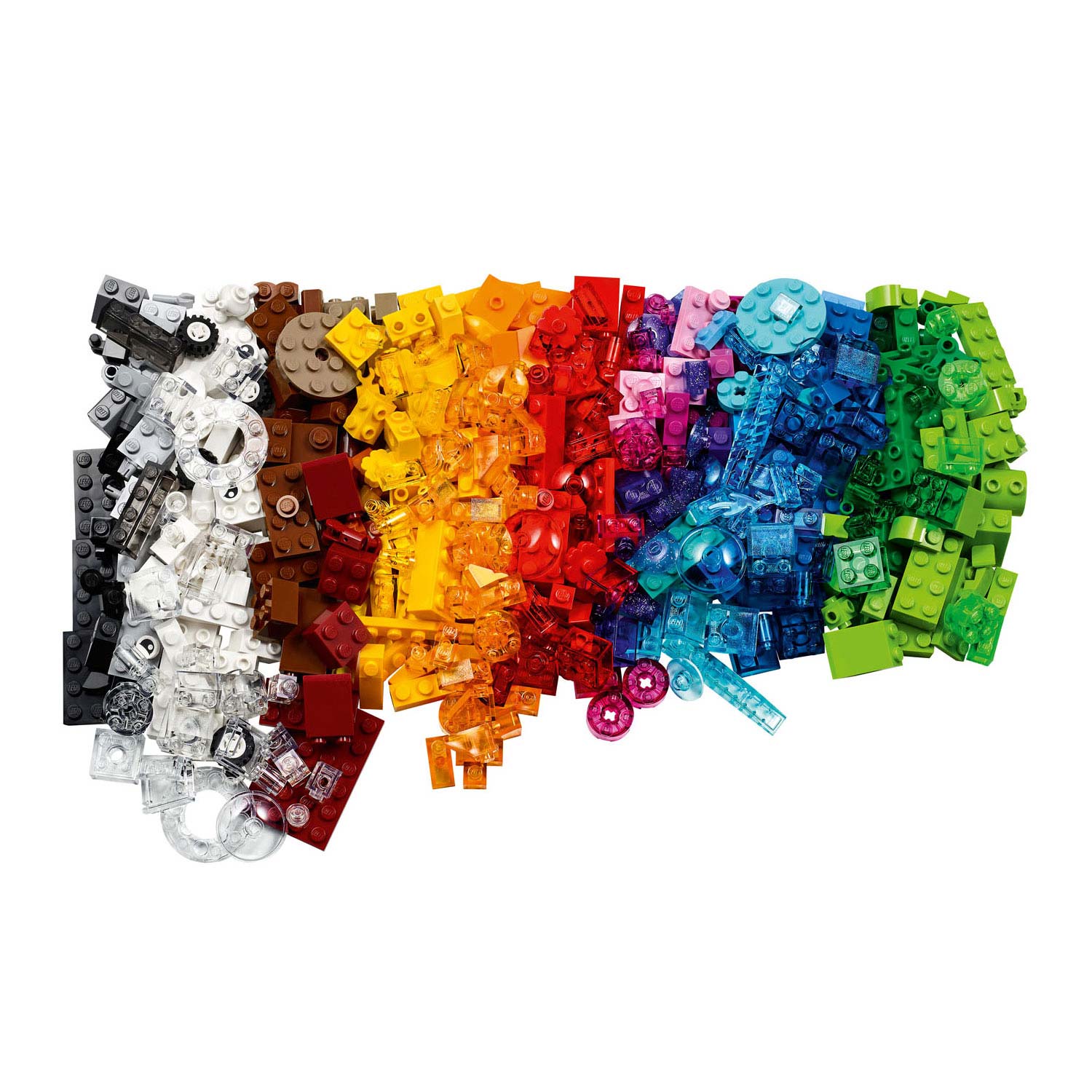 LEGO Classic 11013 Briques transparentes créatives