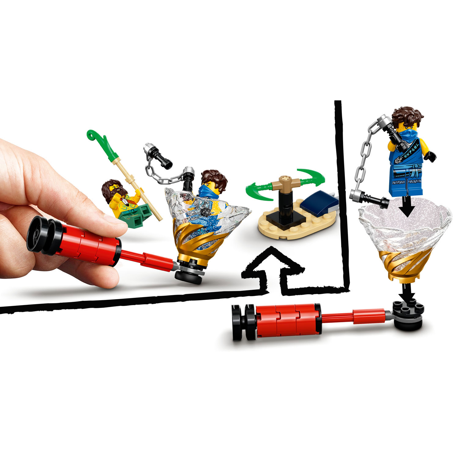 LEGO Ninjago 71735 Turnier der Elemente
