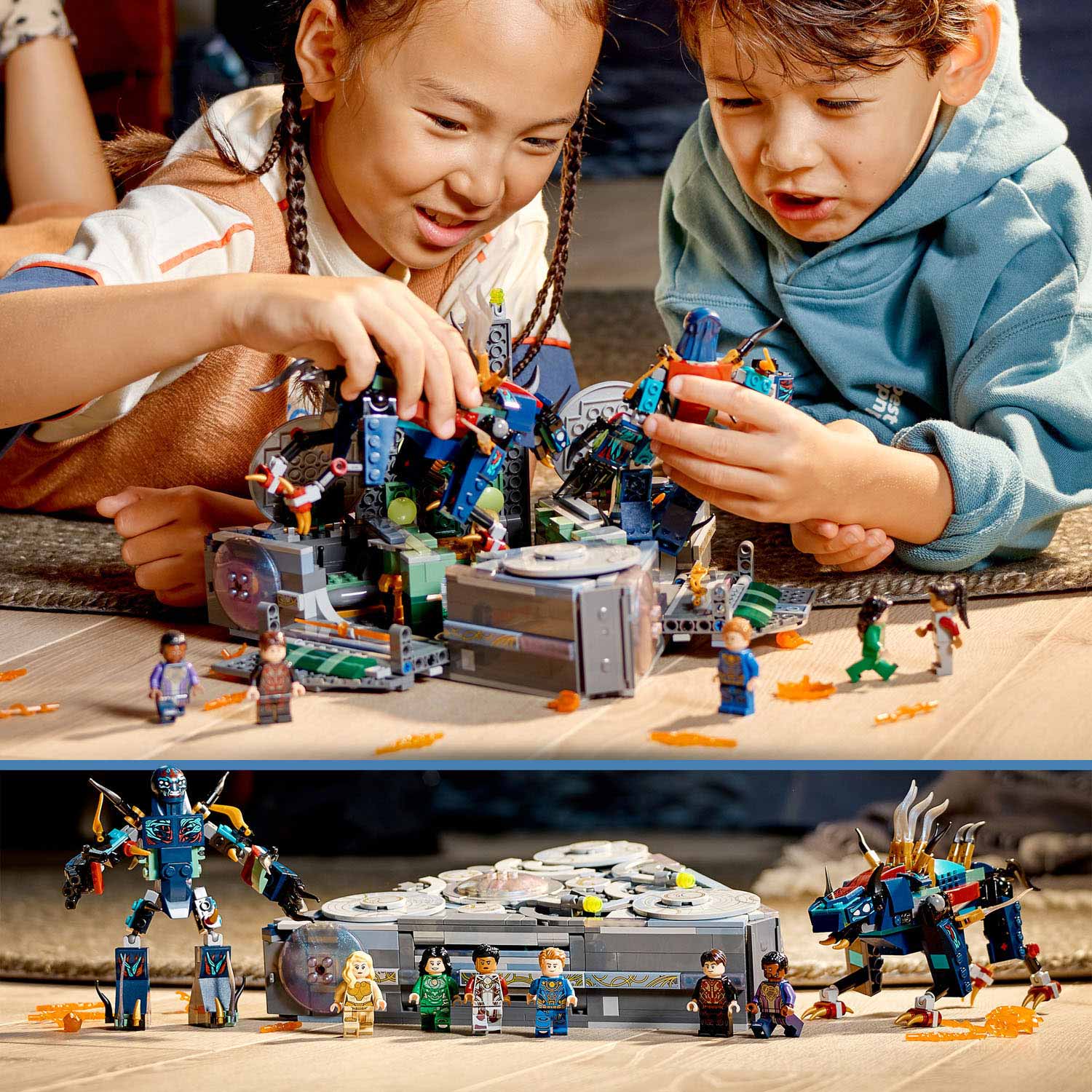 LEGO Marvel 76156 „Aufstand des Domo“.