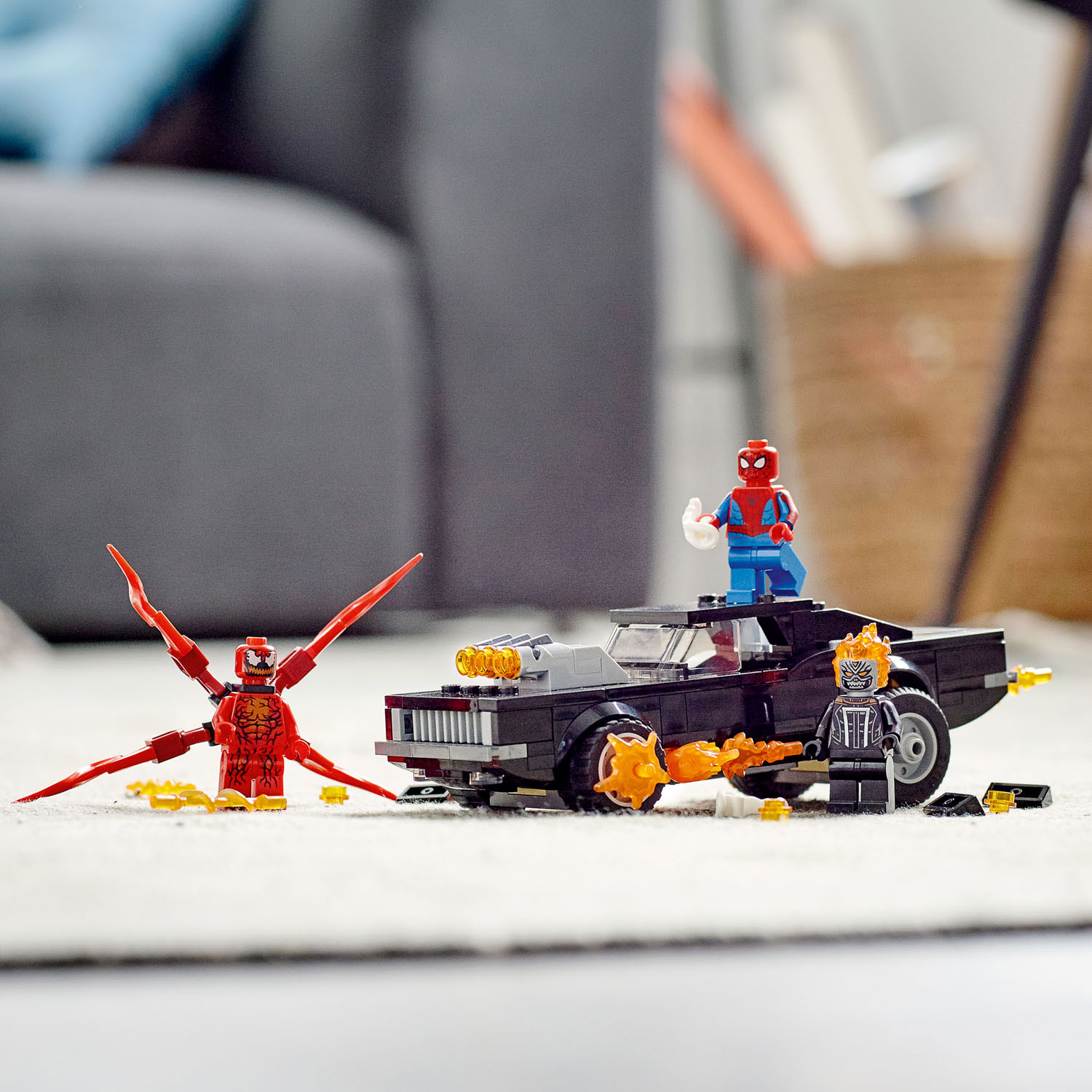 LEGO Marvel 76173 Spider-Man en Ghost Rider vs. Carnage