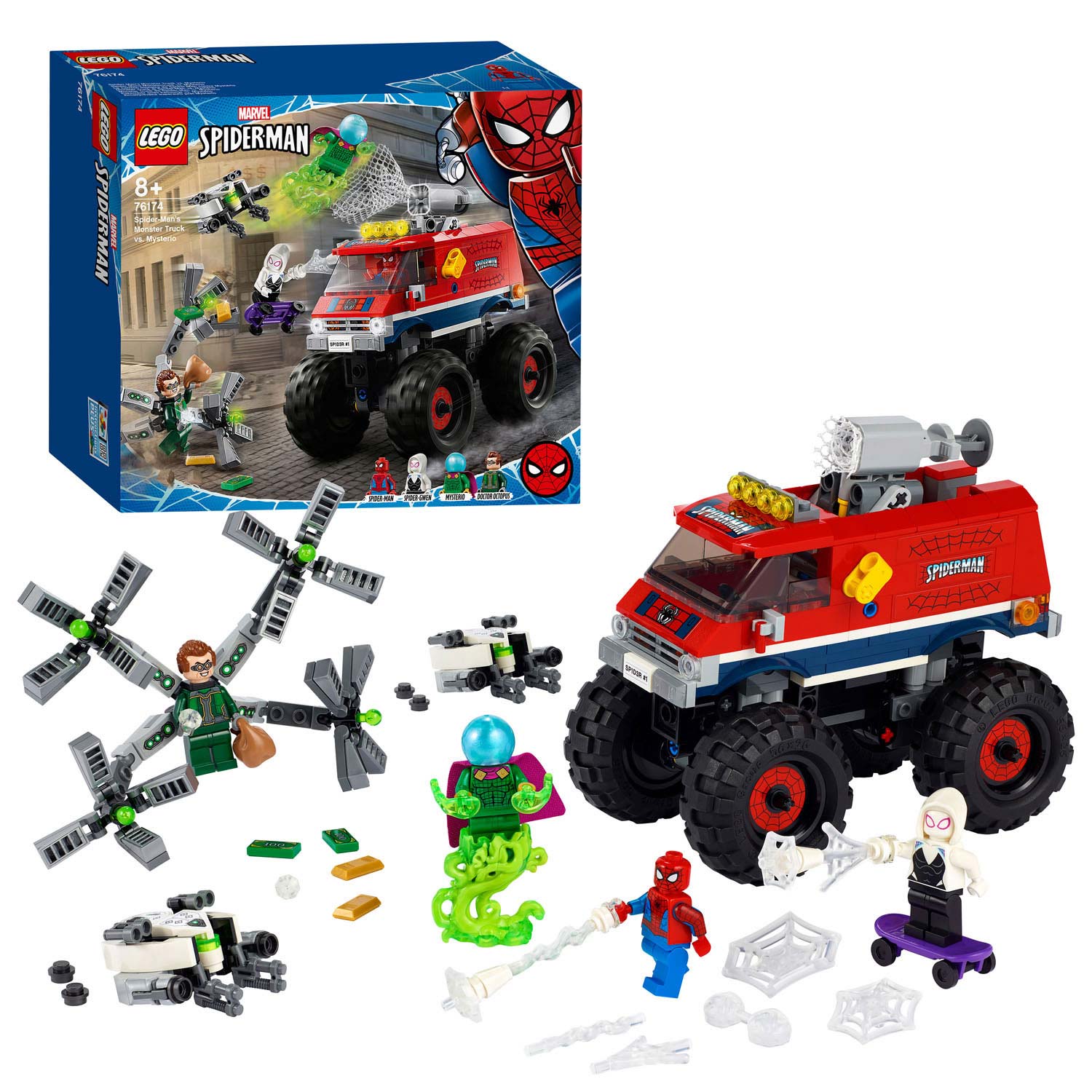 LEGO Marvel 76174 Spider-Mans Monstertruck vs. Mysterio