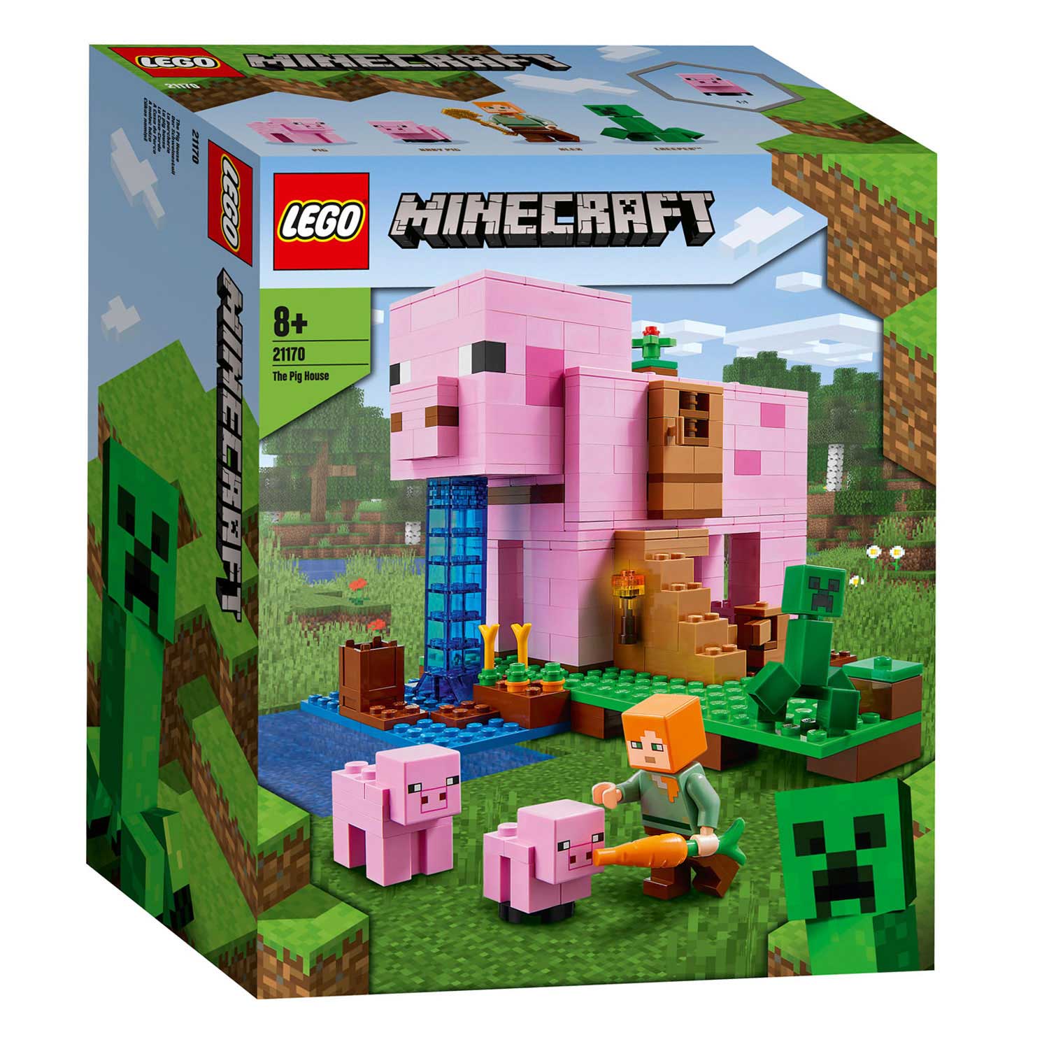 LEGO Minecraft 21170 Het Varkenshuis