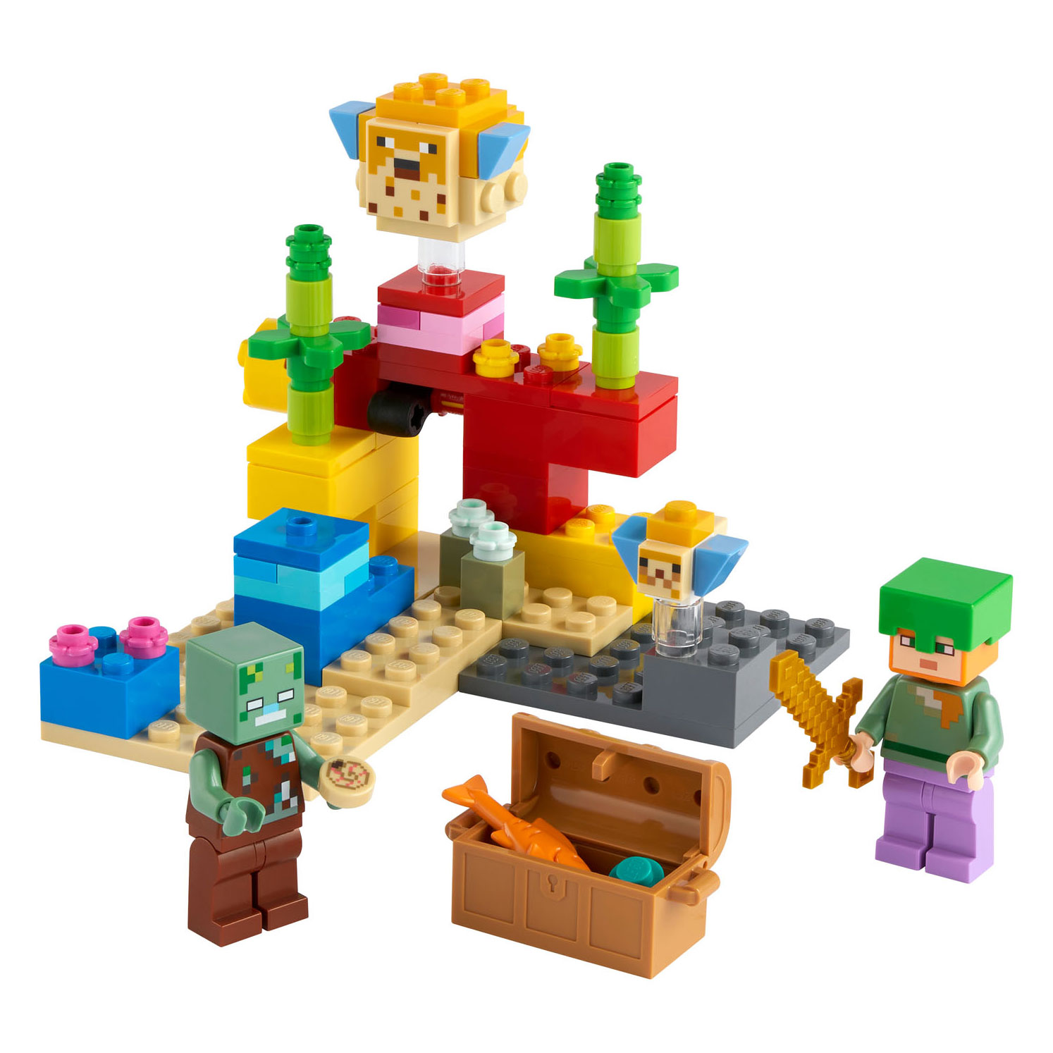 LEGO Minecraft 21164 Das Korallenriff
