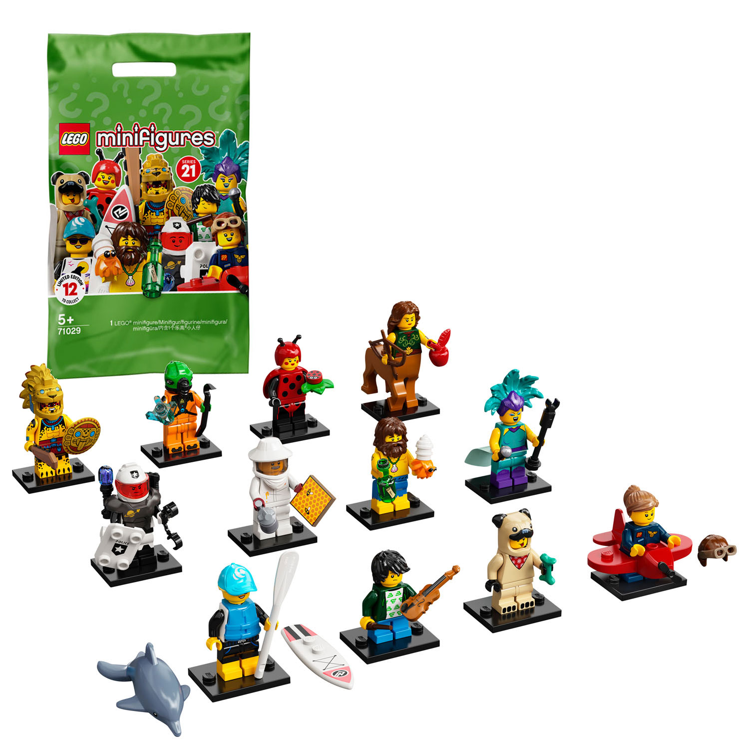LEGO Minifiguren 71010 Serie 21