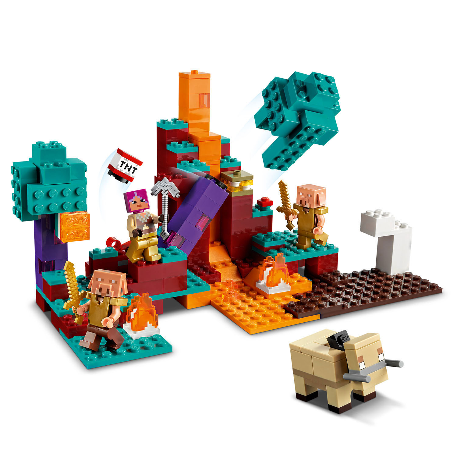Lego Minecraft 21168 Het Verwrongen Bos