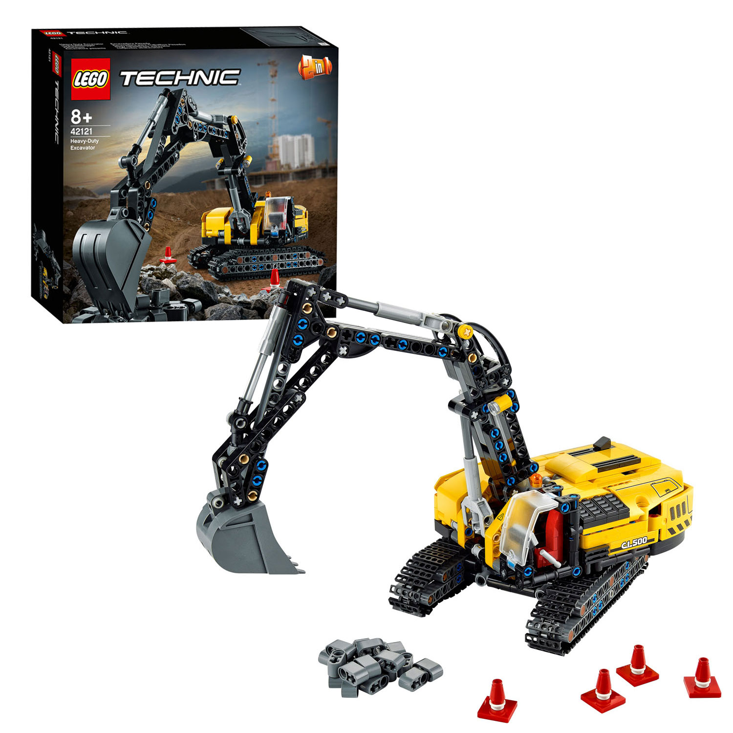 LEGO Technic 42121 Zware Graafmachine