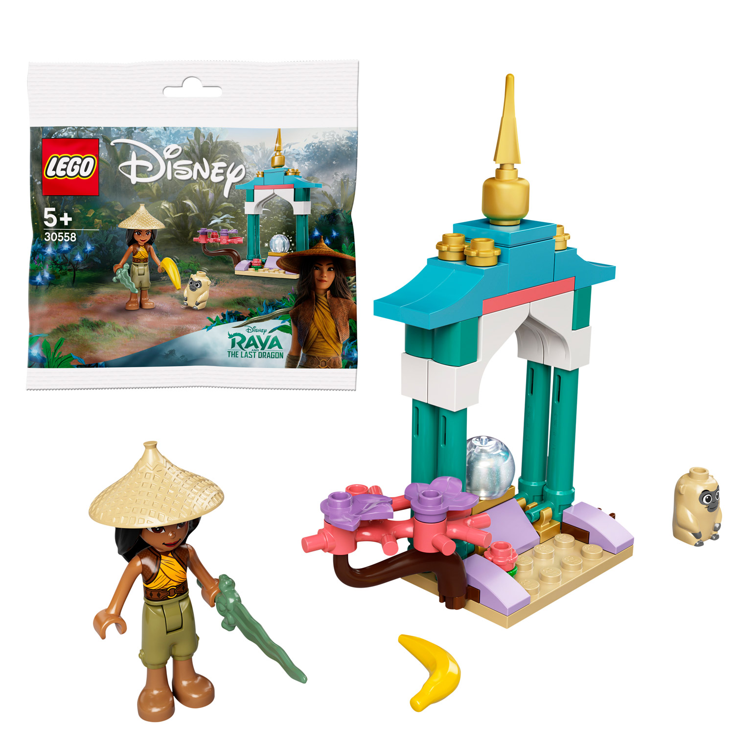 LEGO Disney Prinses 30558 Raya en de Ongi's Avontuur