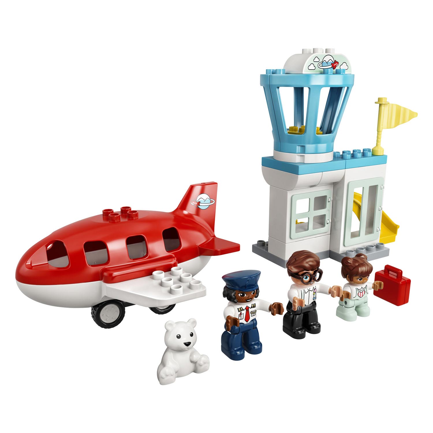 LEGO DUPLO 10961 Vliegtuig en Vliegveld
