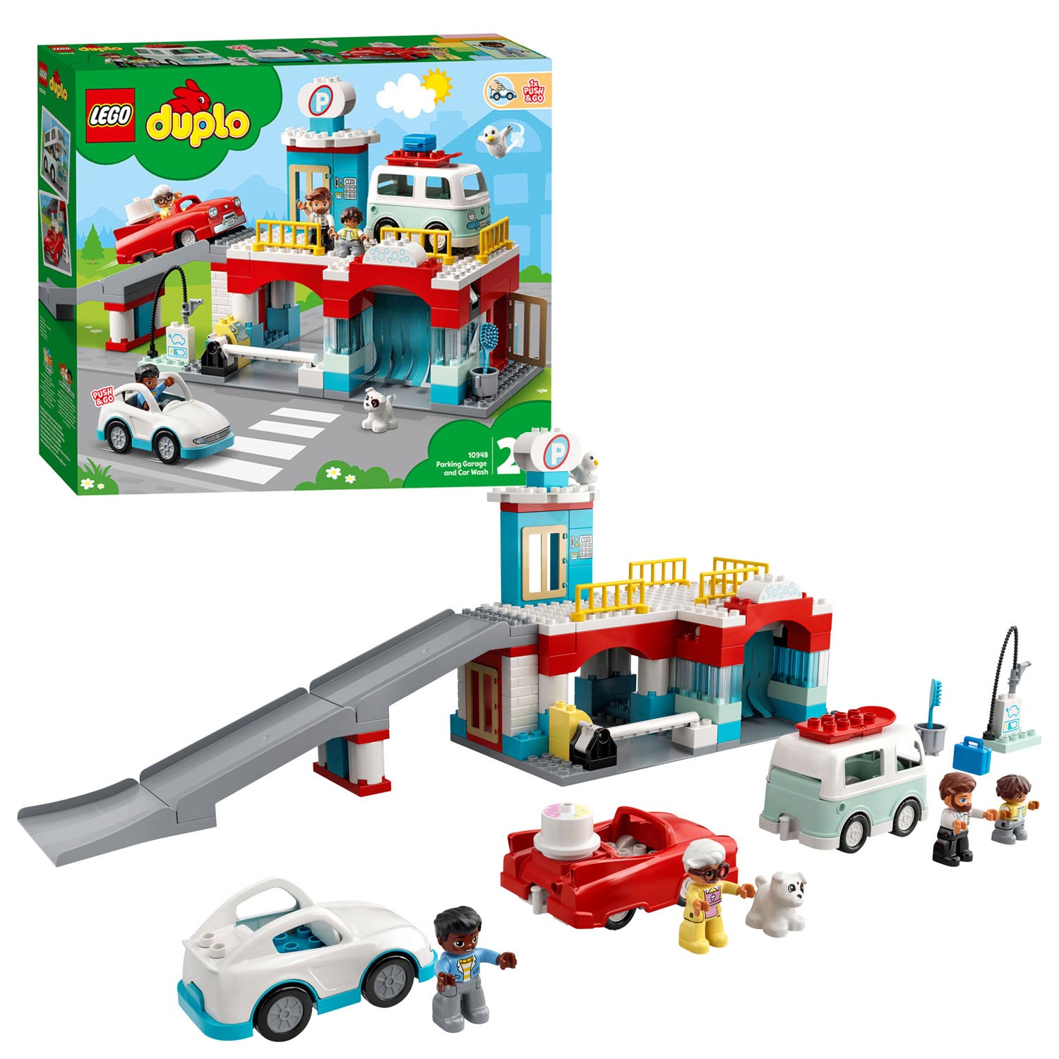 Nodig hebben Verrijken Graveren LEGO DUPLO 10948 Parkeergarage en Wasstraat online ... | Lobbes Speelgoed