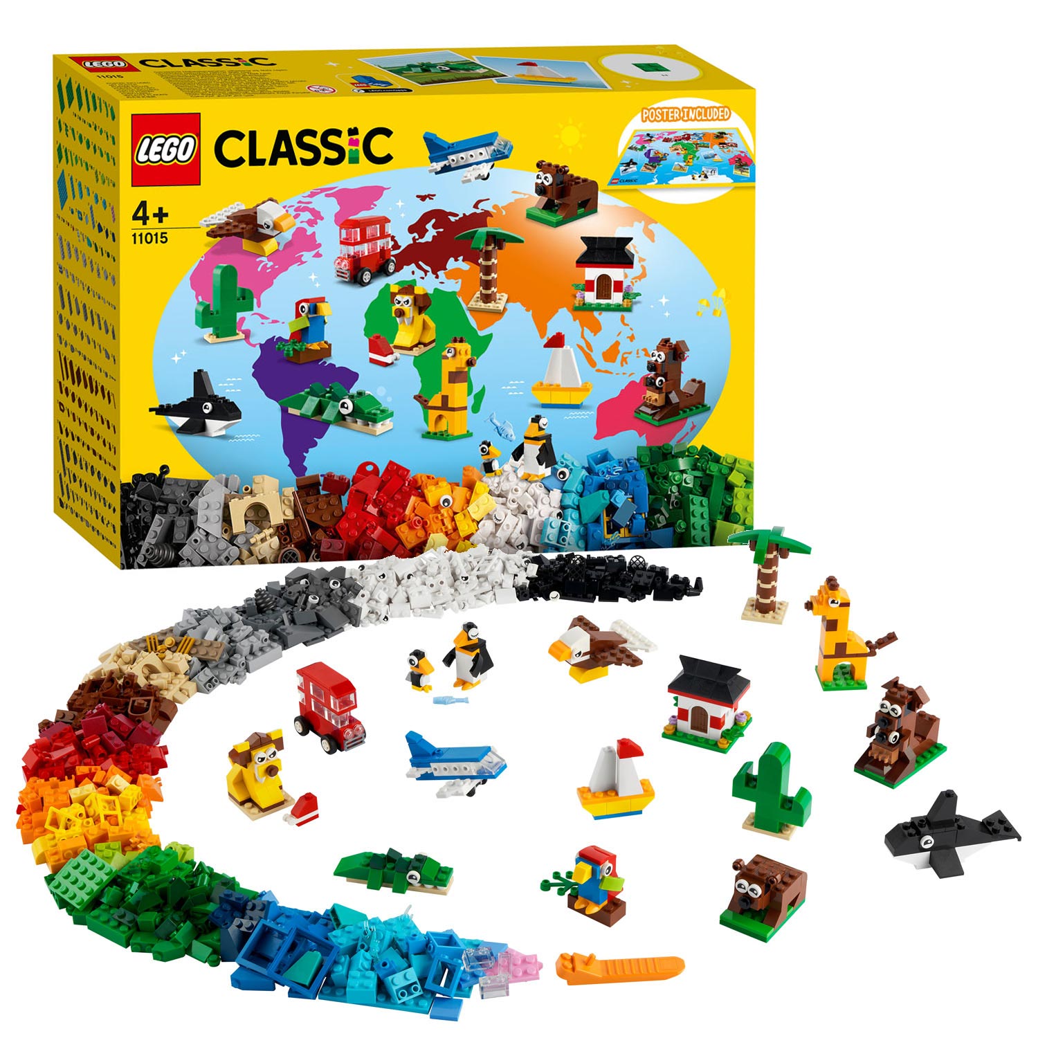 LEGO Classic 11015 Rond de Wereld