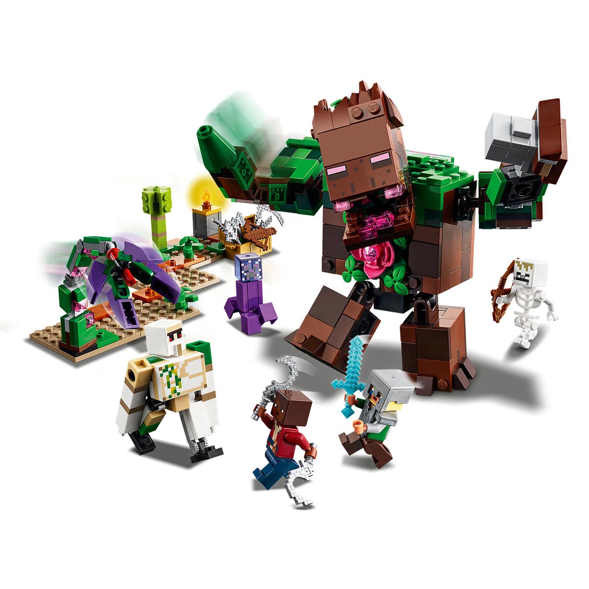 LEGO Minecraft 21176 Das Dschungelchaos