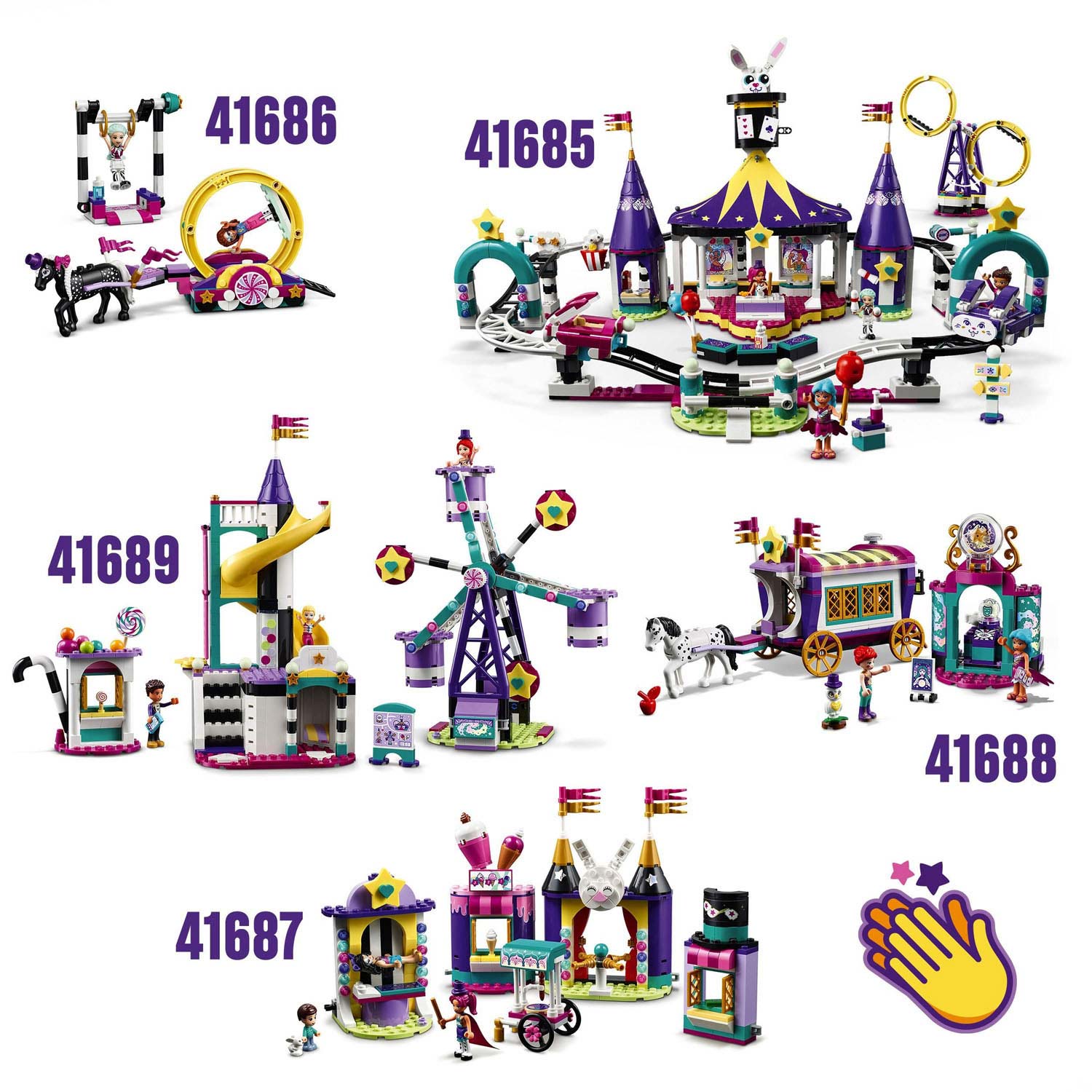 Lego Friends 41686 Magische Acrobatiek