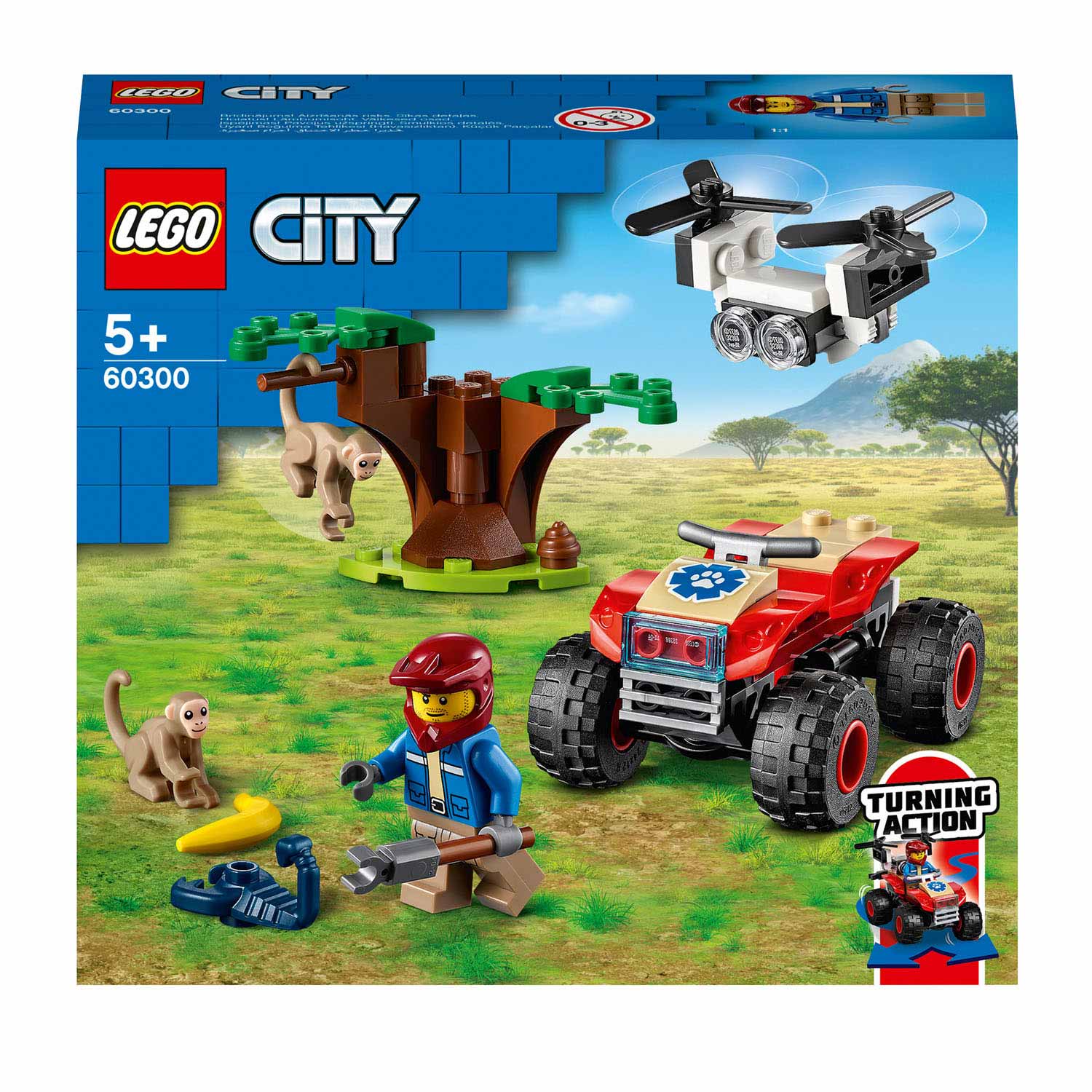 Lego City 60300 Wildlife Rescue ATV