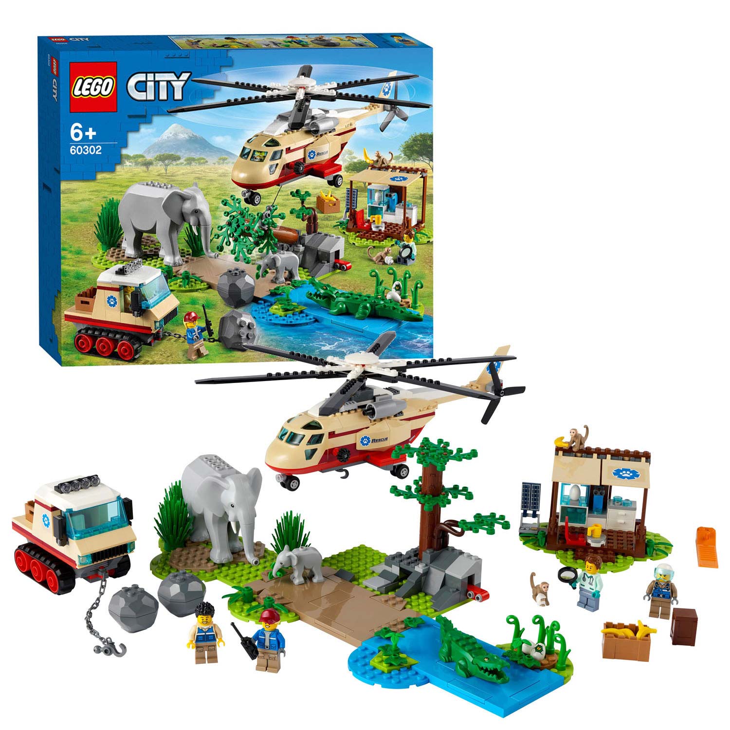 Lego City 60302 Wildlife Rescue Operatie