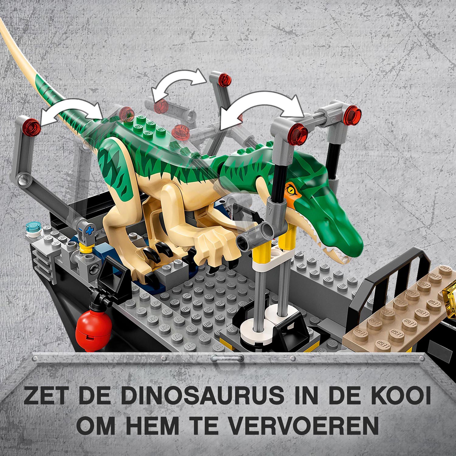 LEGO Jurassic 76942 Bootontsnapping Dinosaurus Baryonyx