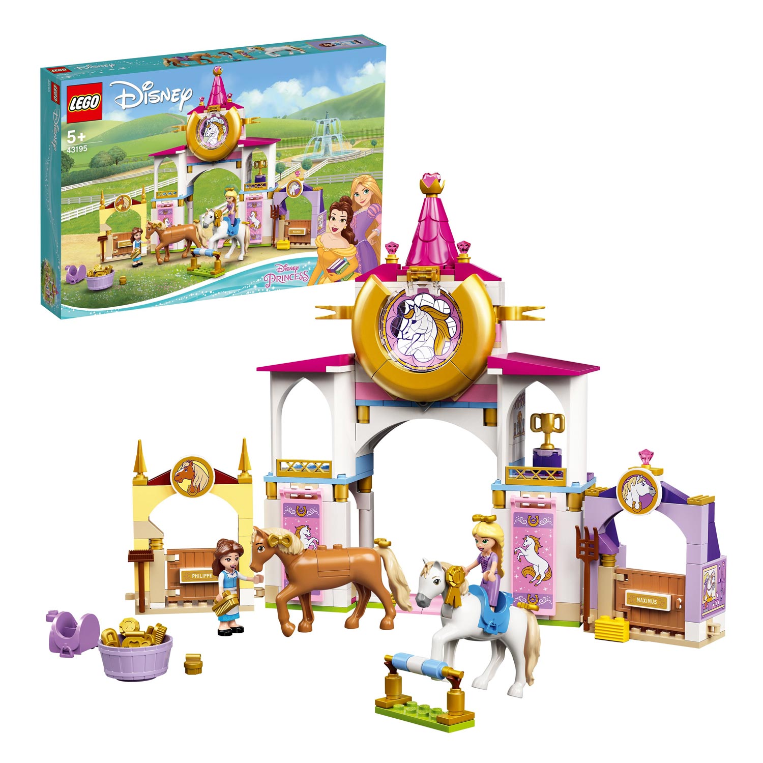 Oorzaak Laat je zien shuttle Lego Disney Prinses 43195 Belle & Rapunzel ... | Lobbes Speelgoed