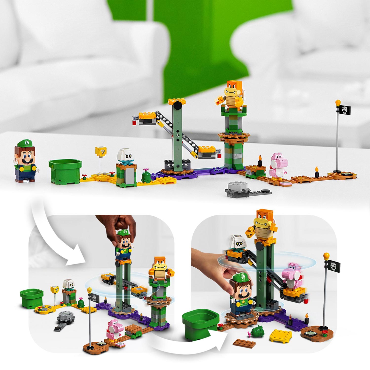 LEGO Super Mario 71387 Les Aventures avec Luigi Starter Set