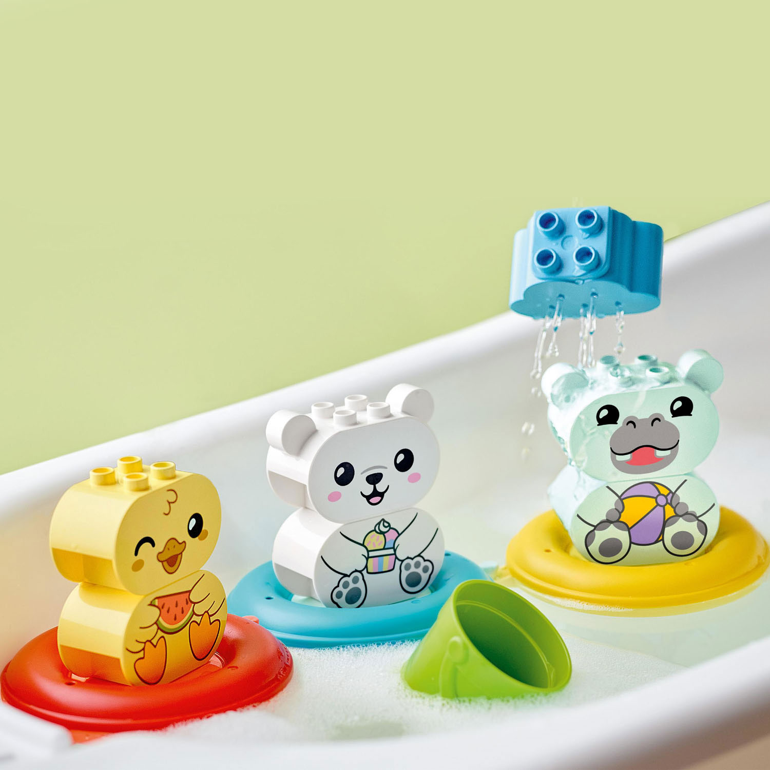 LEGO Duplo 10965 Les plaisirs du bain : le train animal flottant