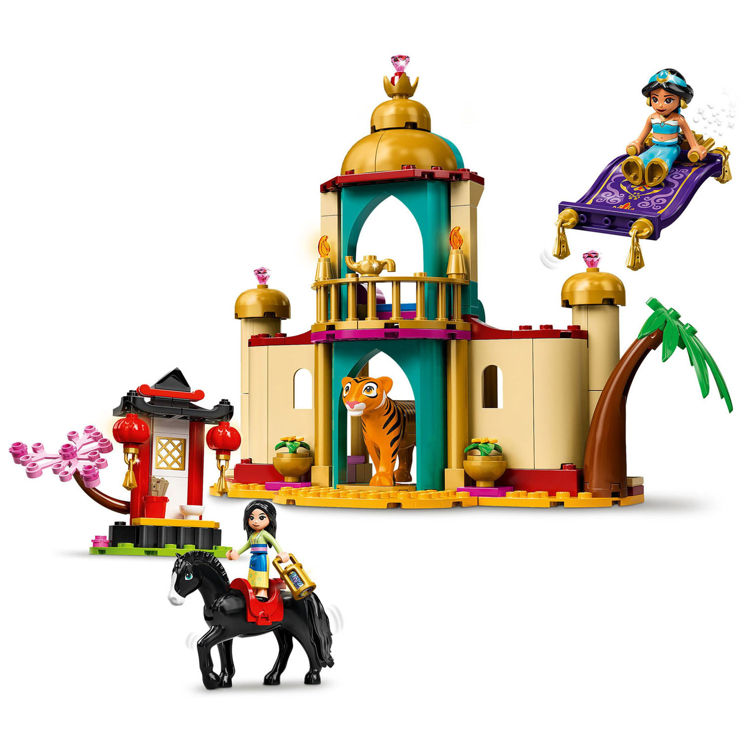 LEGO Princesse Disney 43208 Jasmine et l'aventure de Mulan