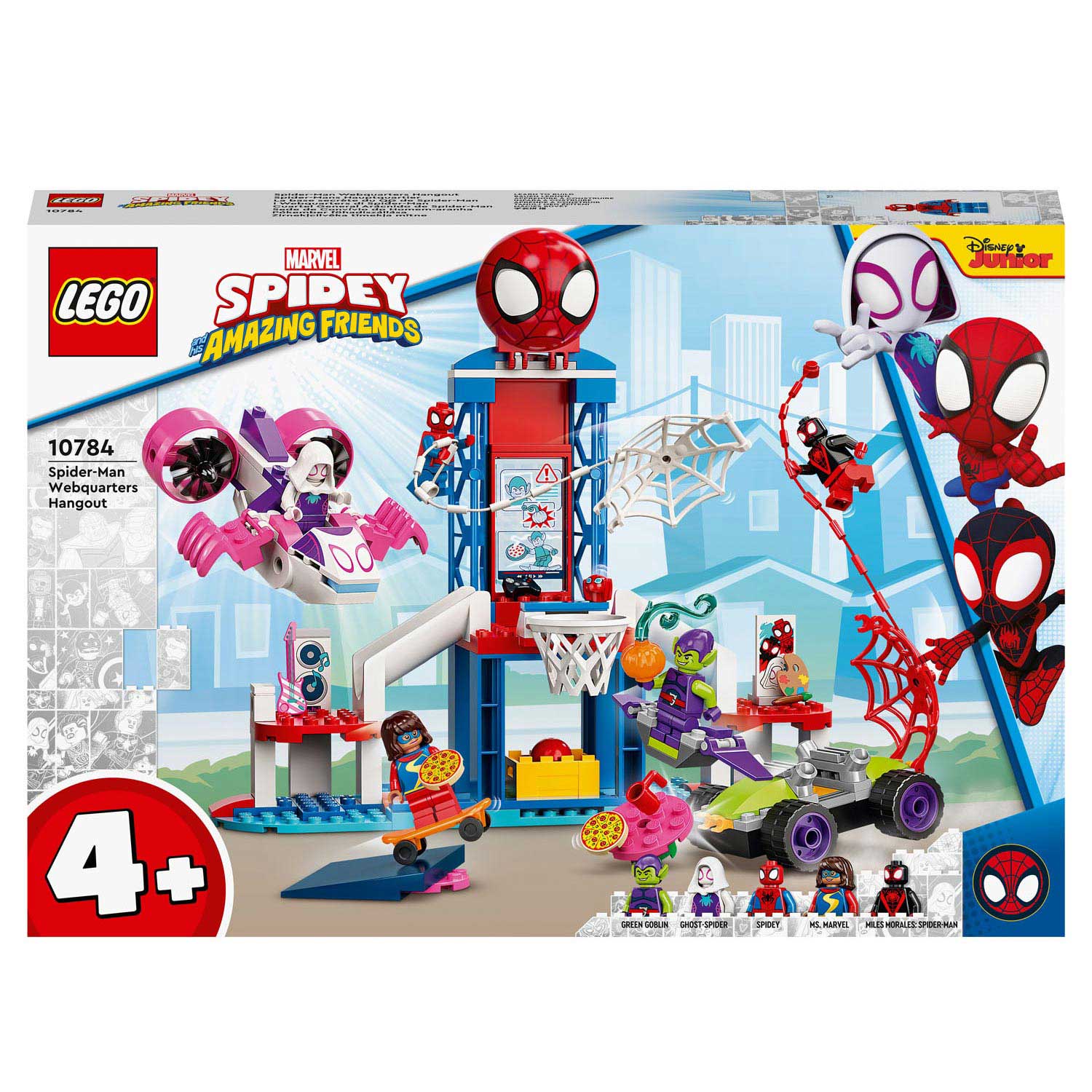 LEGO Spidey 10784 Begegnung mit der Spider-Man-Webbasis