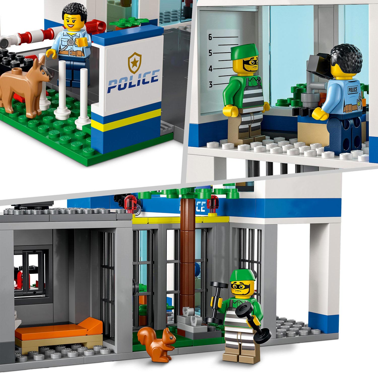 LEGO City 60316 Le commissariat de police