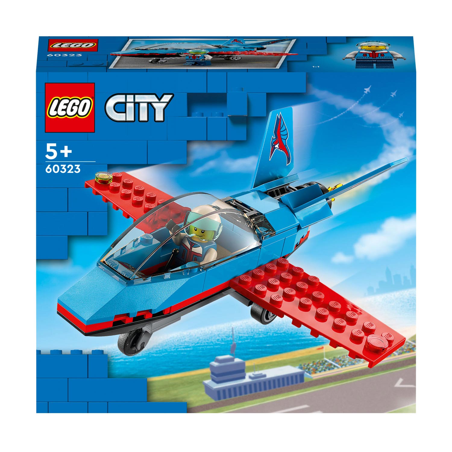 LEGO City 60323 Stuntvliegtuig